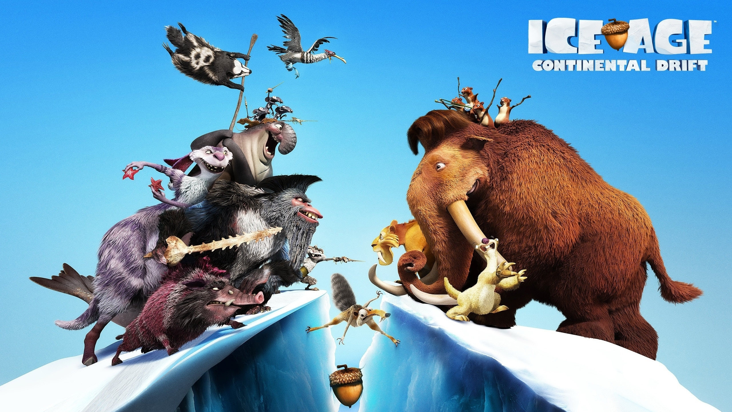 Continental Drift, Ice Age Wallpaper, 2560x1440 HD Desktop