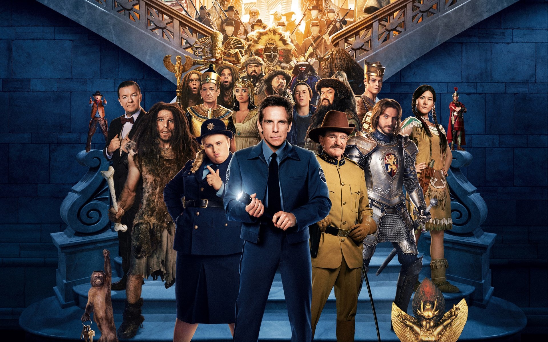 Night at the Museum: Secret of the Tomb, Robin Williams Wallpaper, 1920x1200 HD Desktop