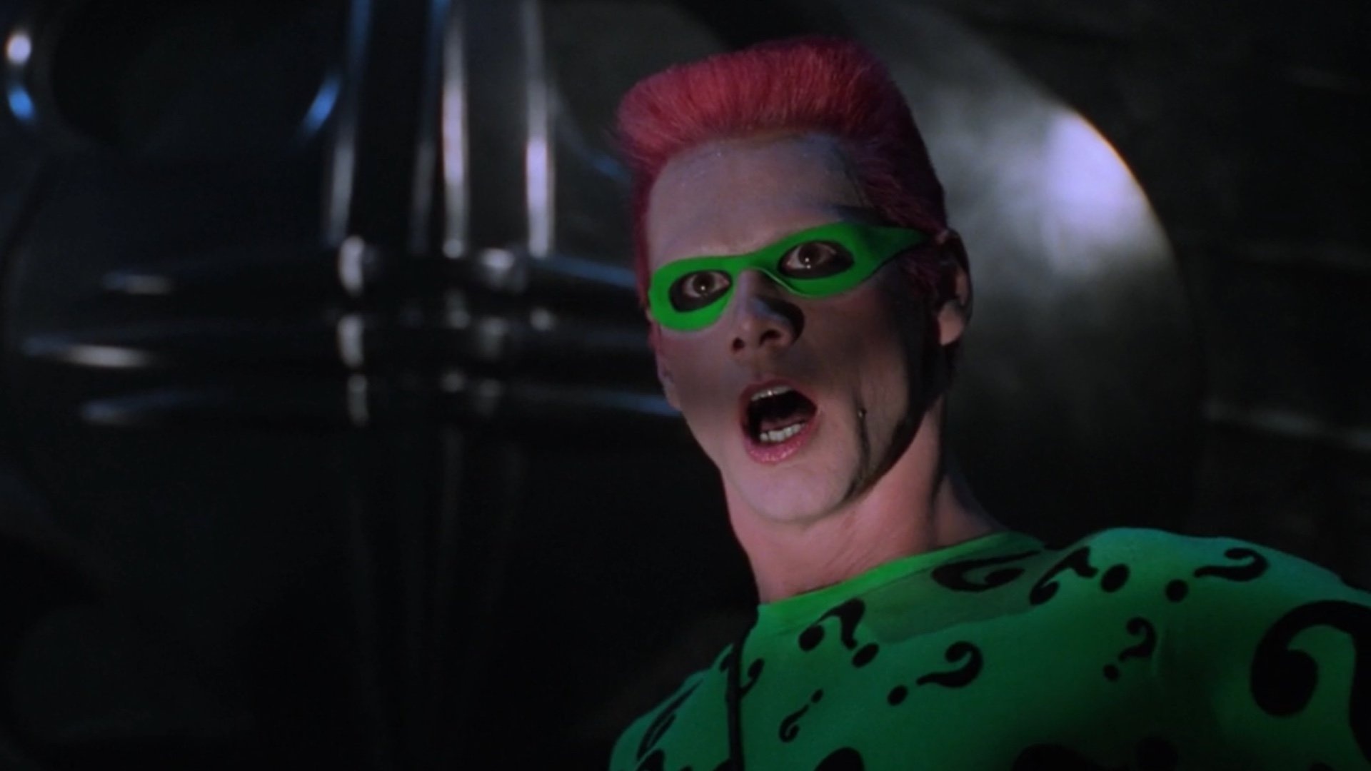 Riddler cameo, Batman trailer, Jim Carrey's villain, Geektyrant's recut, 1920x1080 Full HD Desktop