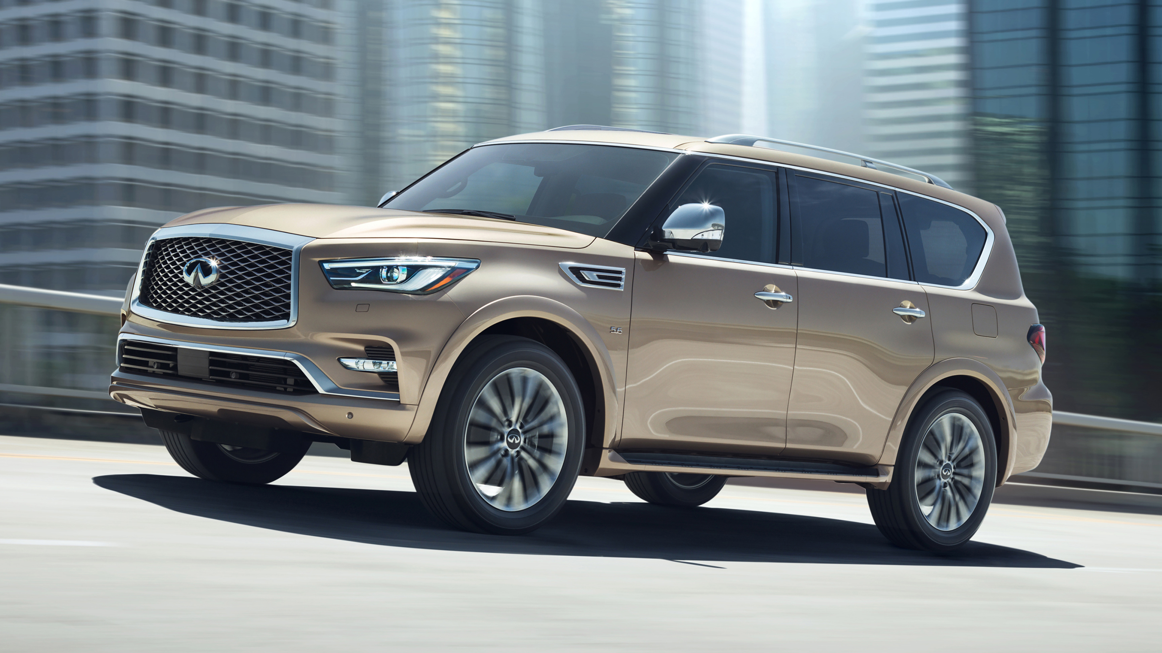Gen II Second Facelift, Infiniti QX80 Wallpaper, 3840x2160 4K Desktop