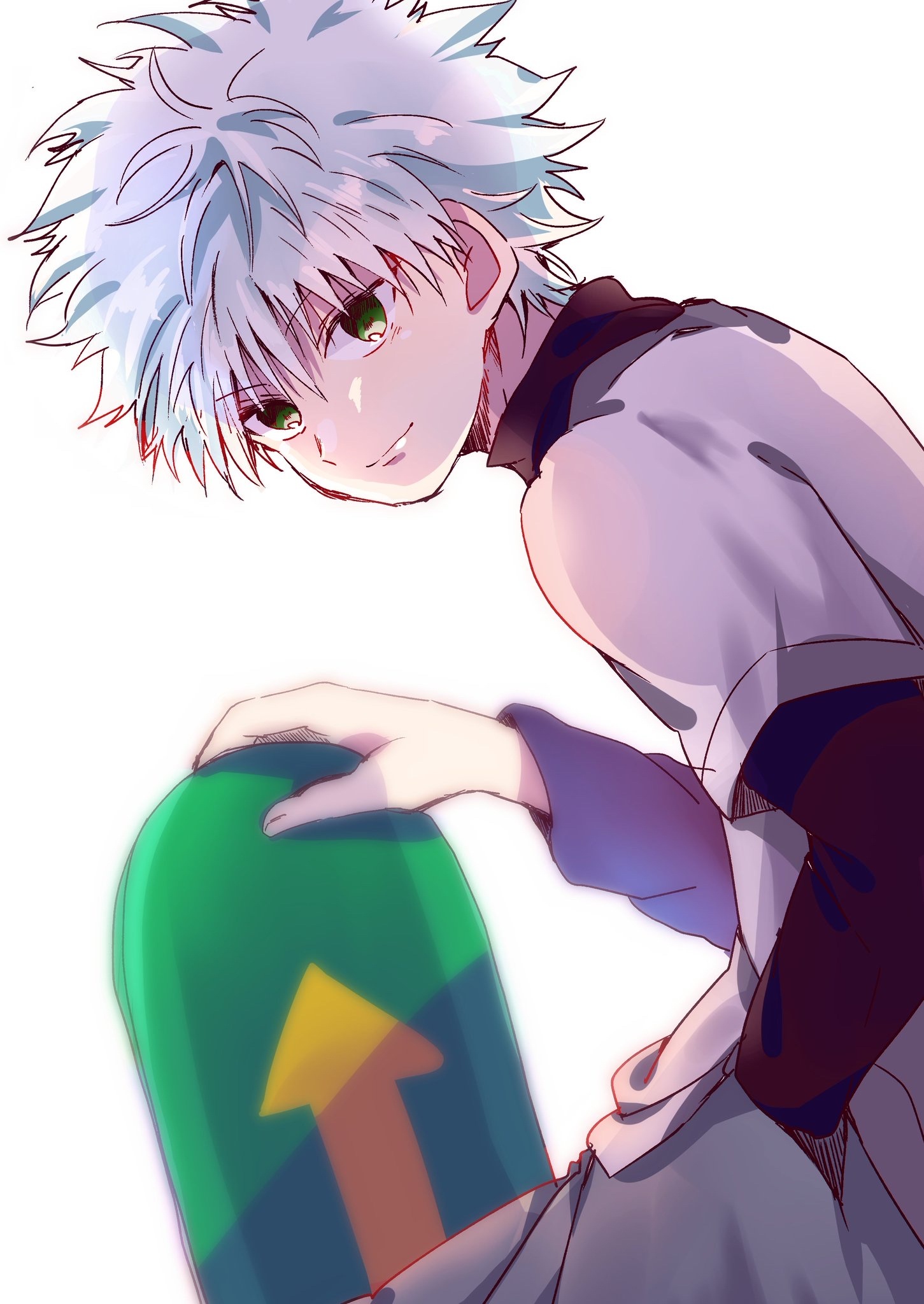 Killua Zoldyck, Hunter x Hunter, Anime image, Zerochan fanart, 1460x2050 HD Phone