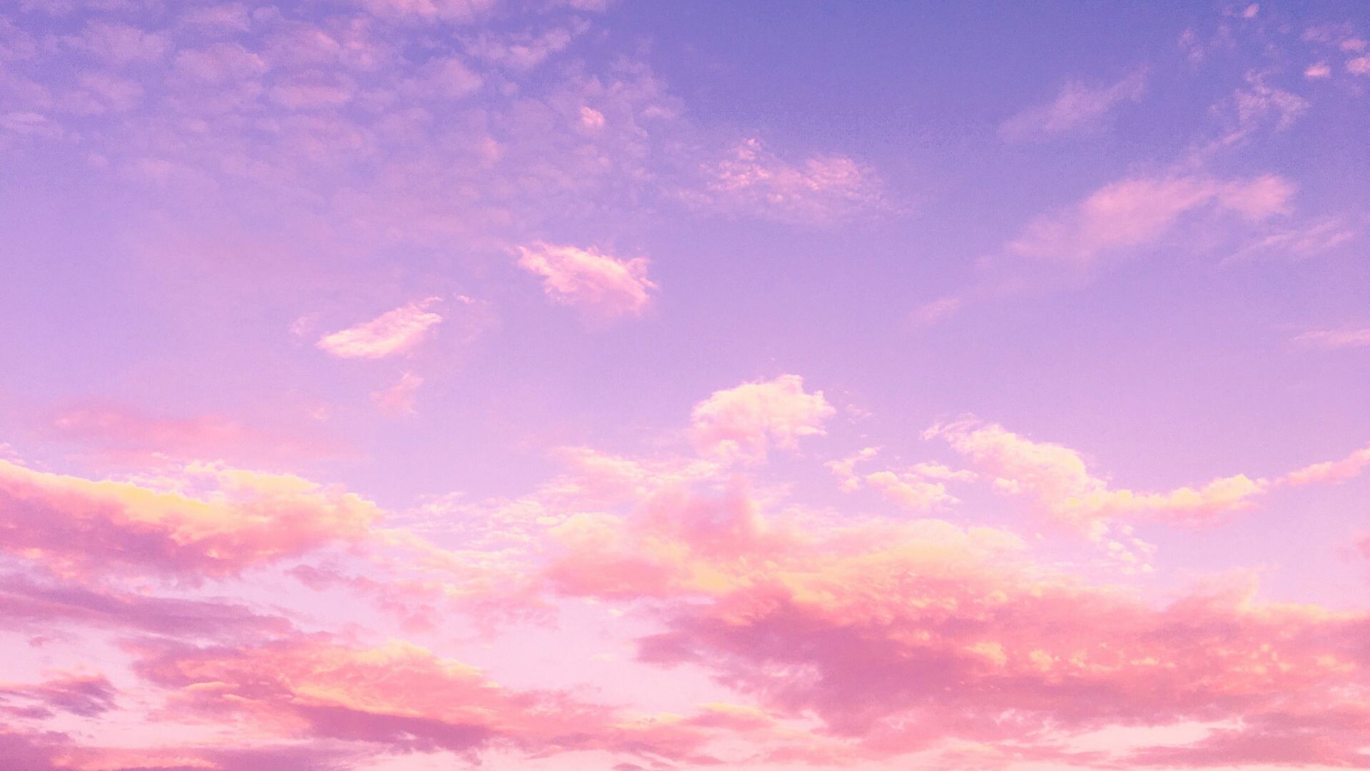 Pink clouds wallpapers, Soft hues, Delicate beauty, Serene skies, 1920x1080 Full HD Desktop
