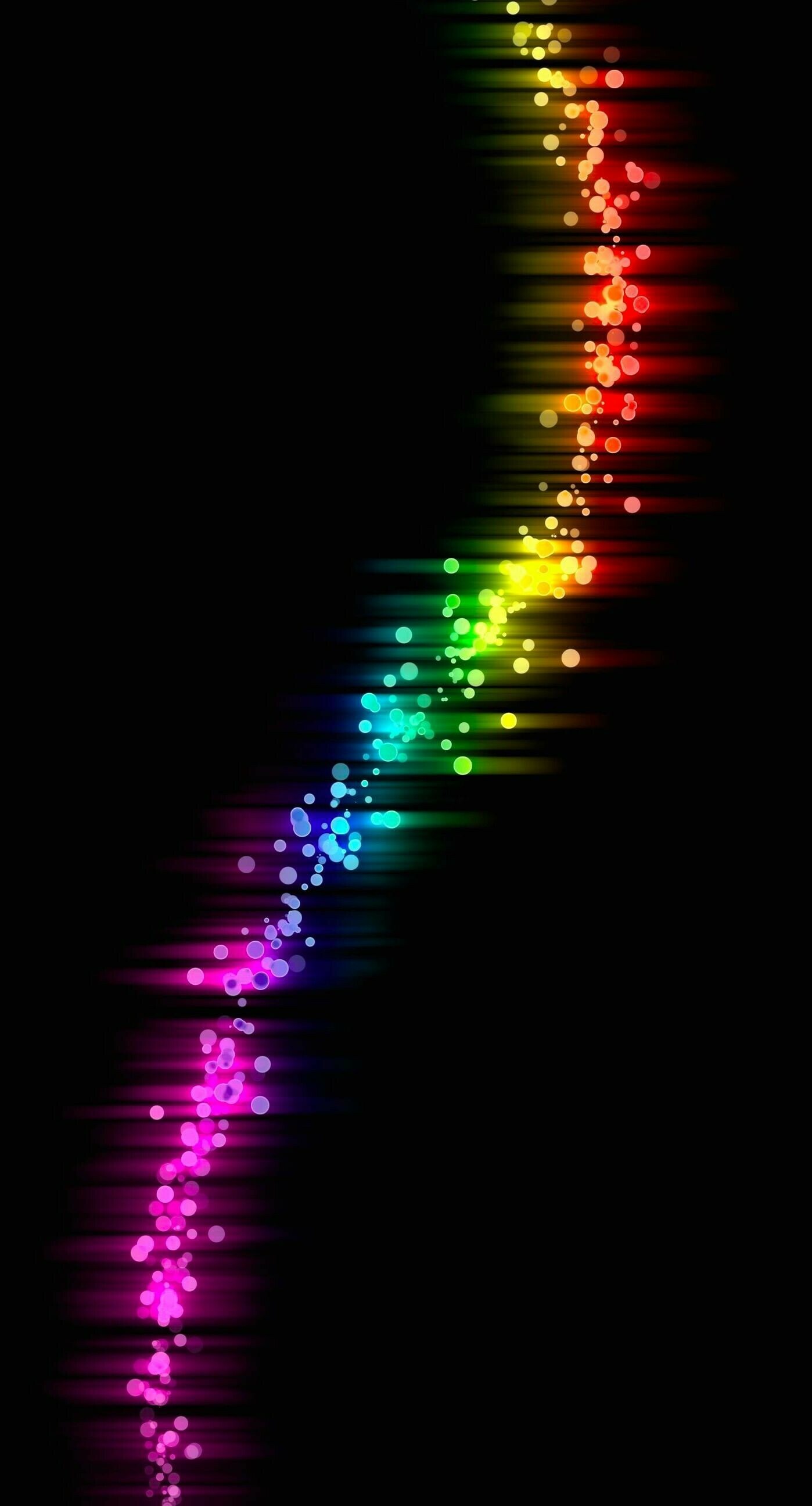 Aesthetic rainbow delight, Beautiful 4K imagery, Captivating wallpaper, Stunning visual experience, 1400x2600 HD Phone