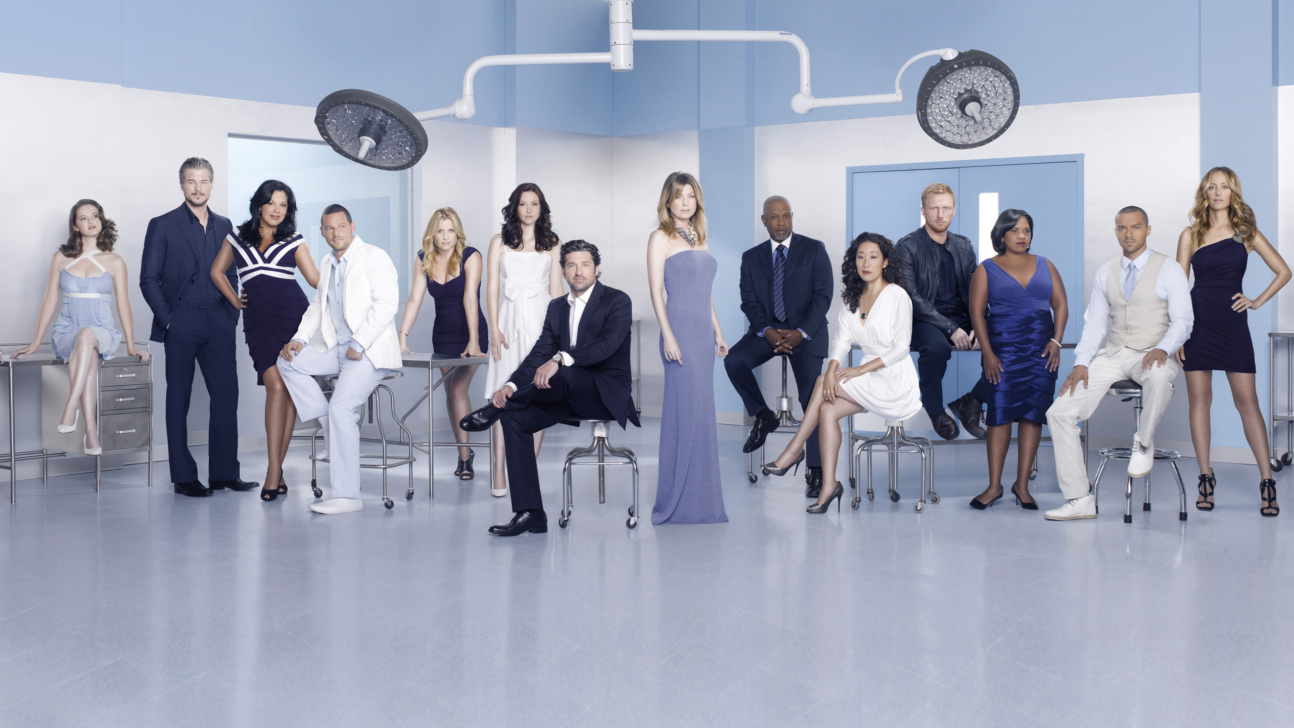 Grey's Anatomy, Intriguing wallpaper, Medical drama, Seattle, 2560x1440 HD Desktop