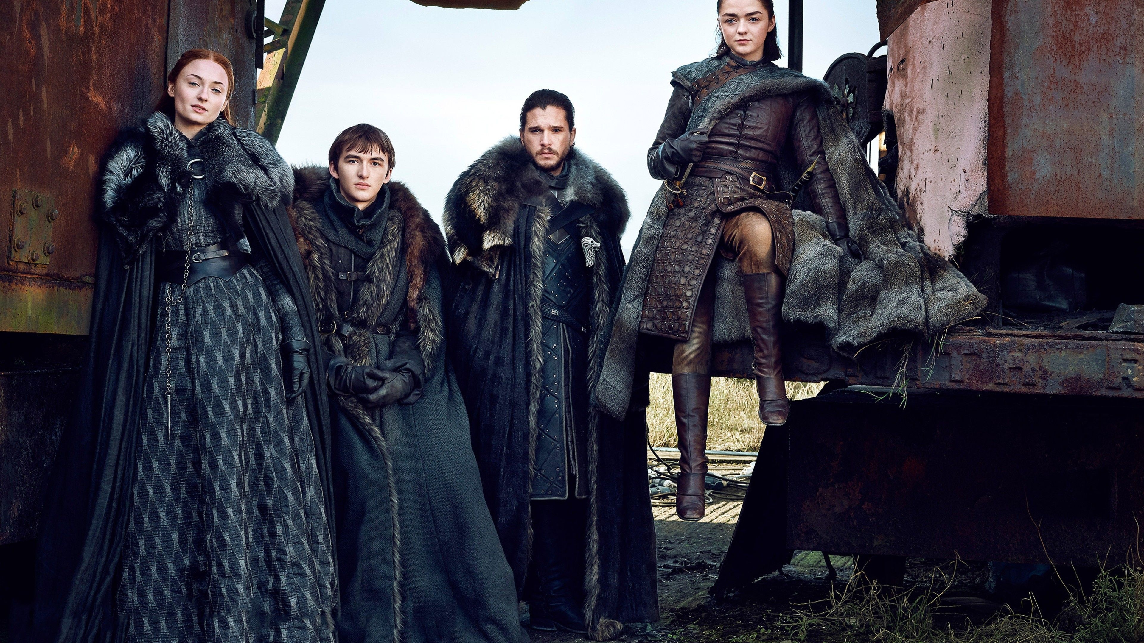 Maisie Williams, Game of Thrones, Arya wallpapers, backgrounds, 3840x2160 4K Desktop