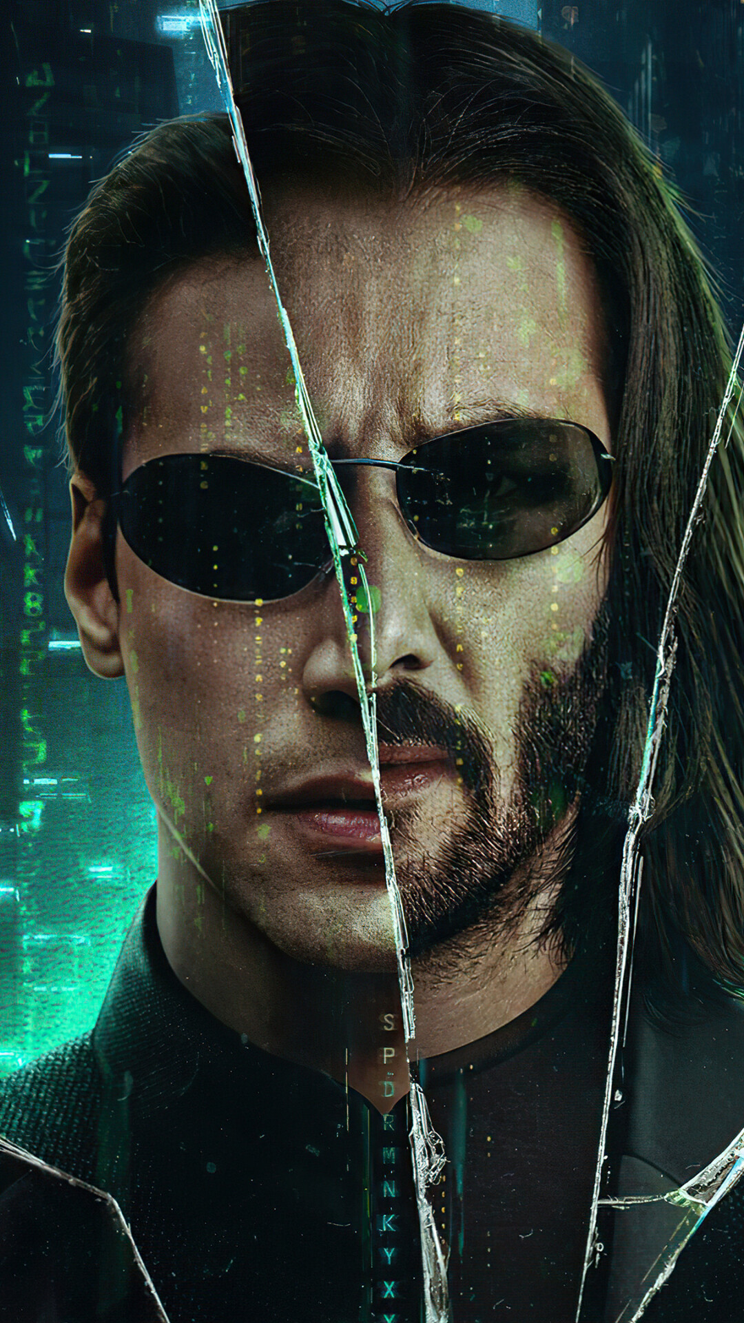 The Matrix Resurrections, 2021 wallpaper, Samsung Galaxy, Google Pixel, 1080x1920 Full HD Phone