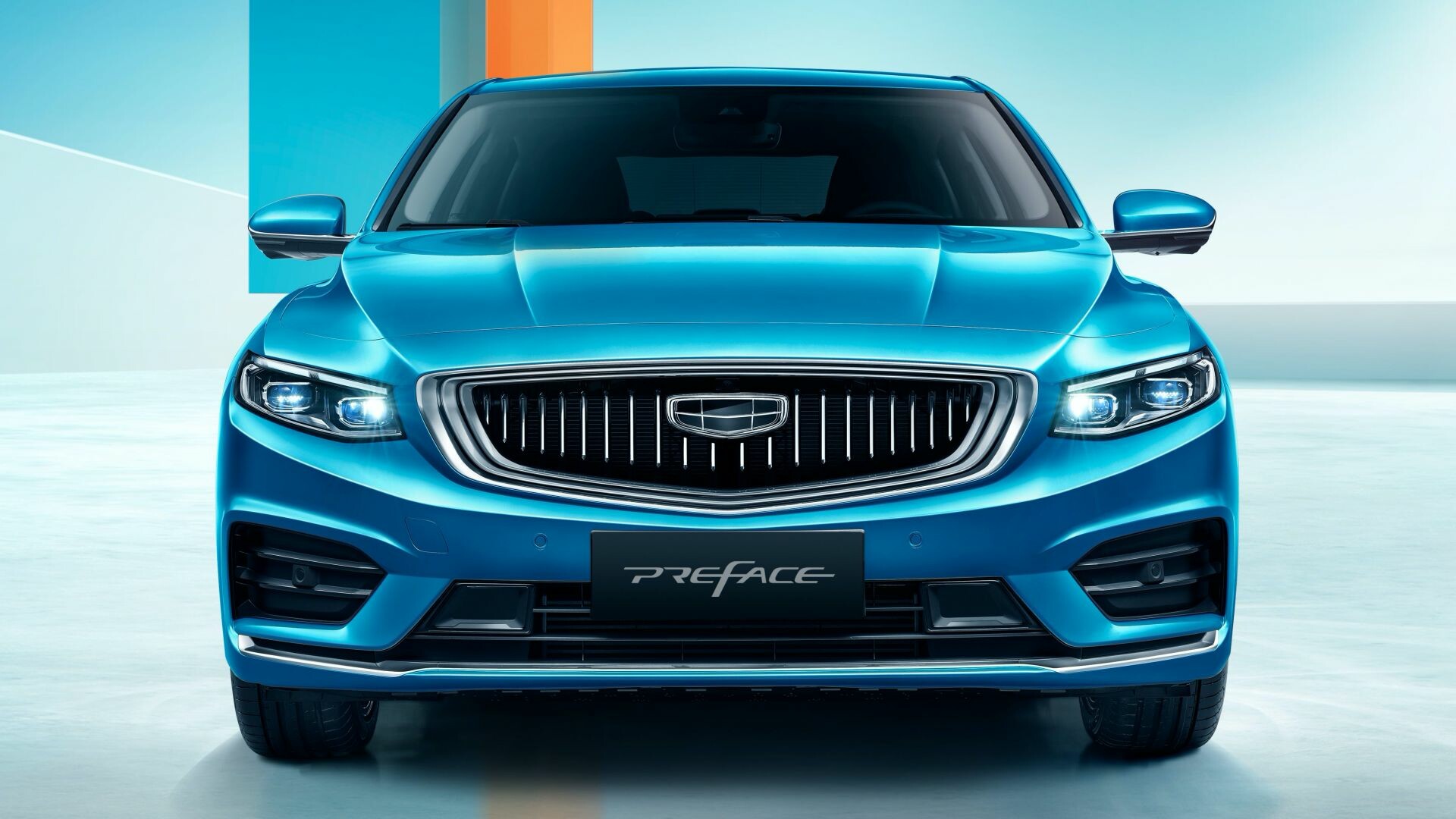 Geely preface, Interior design, Flagship sedan, Carscoops, 1920x1080 Full HD Desktop