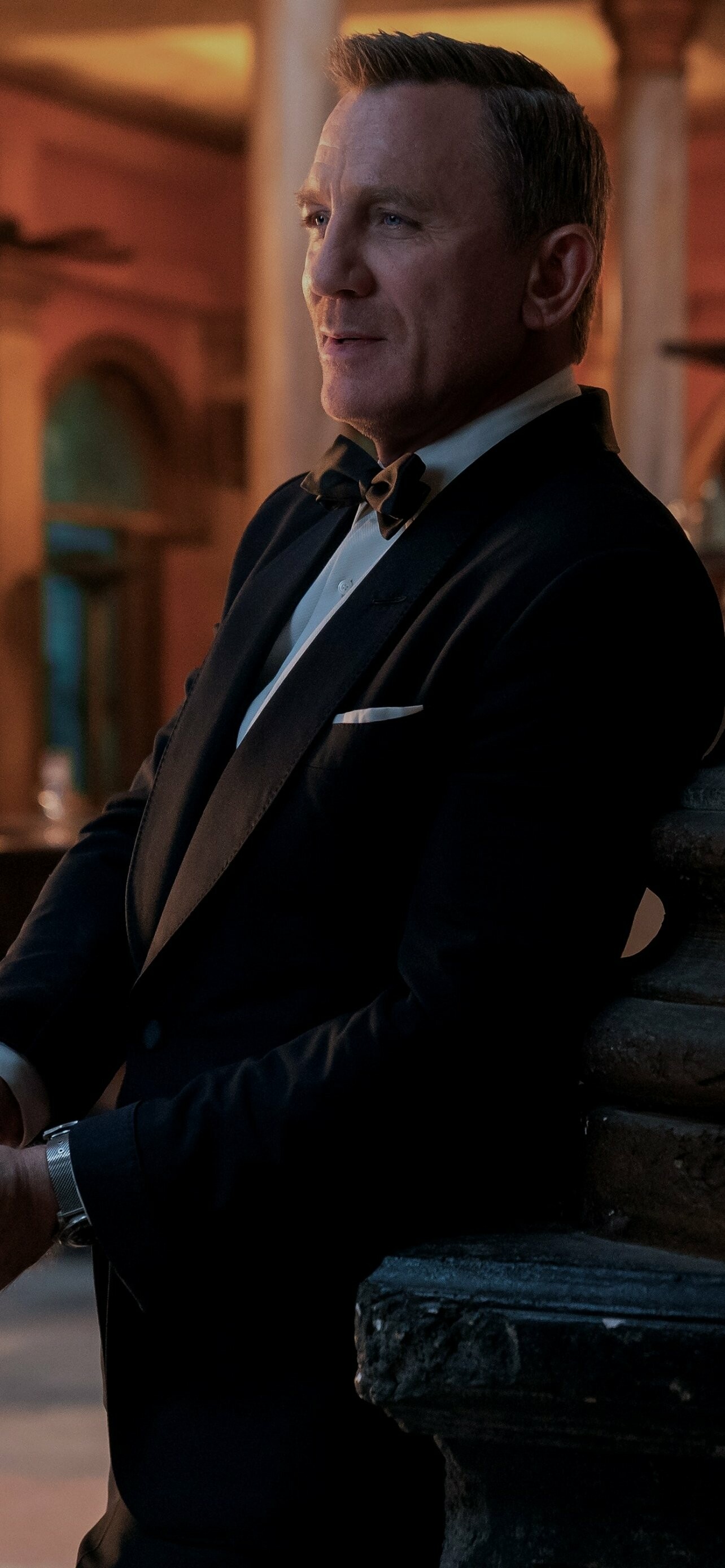 No Time to Die, Spy thriller, Action movie, James Bond, 1290x2780 HD Phone