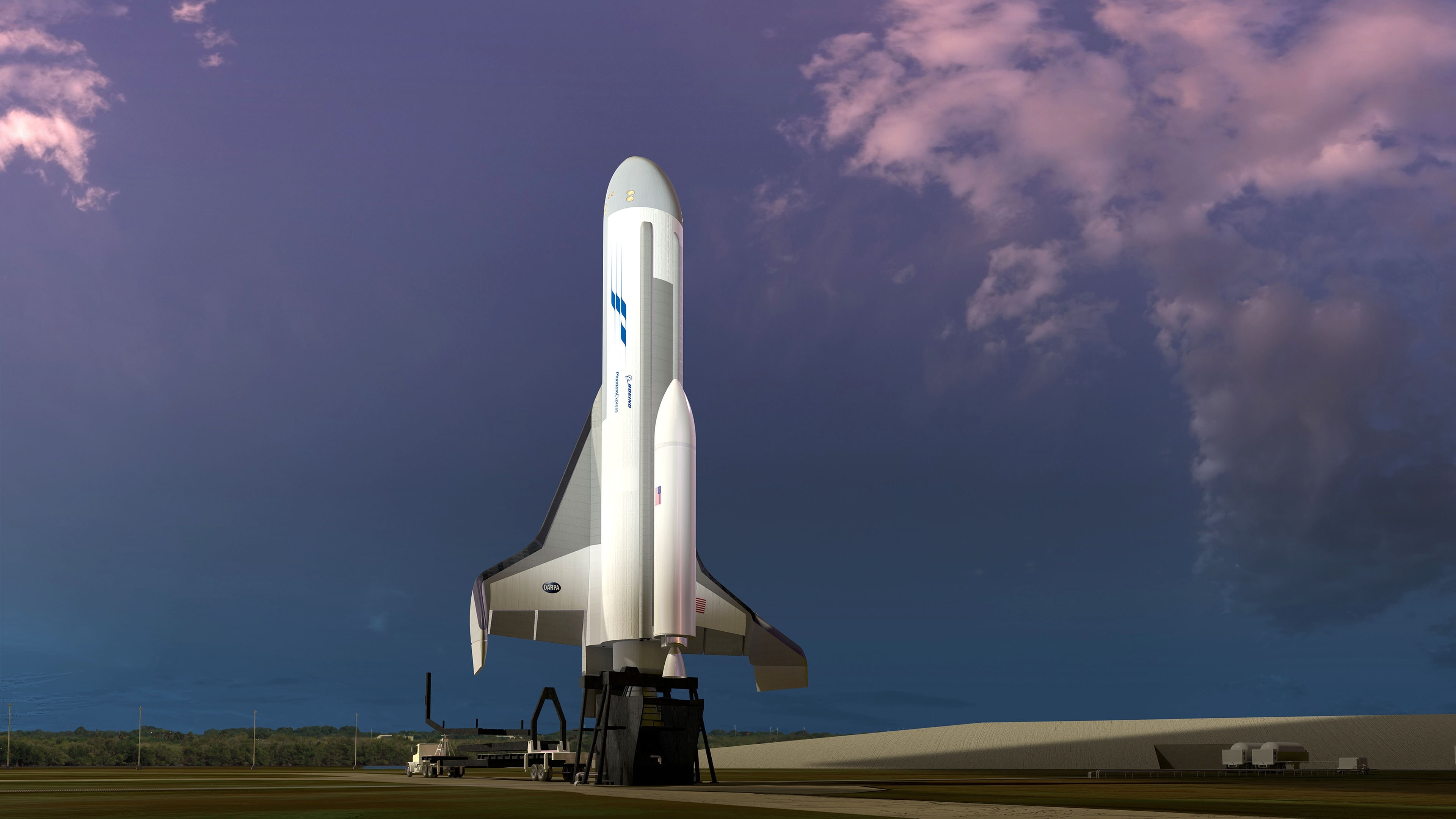 Boeing, Phantom Express, Space exploration, Cosmic journey, 3840x2160 4K Desktop