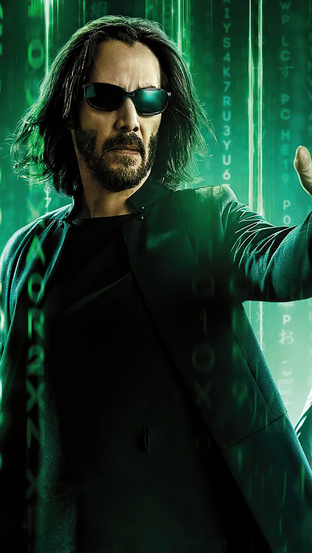 The Matrix Resurrections, 4K Ultra HD wallpaper, ID9213, 1220x2160 HD Phone