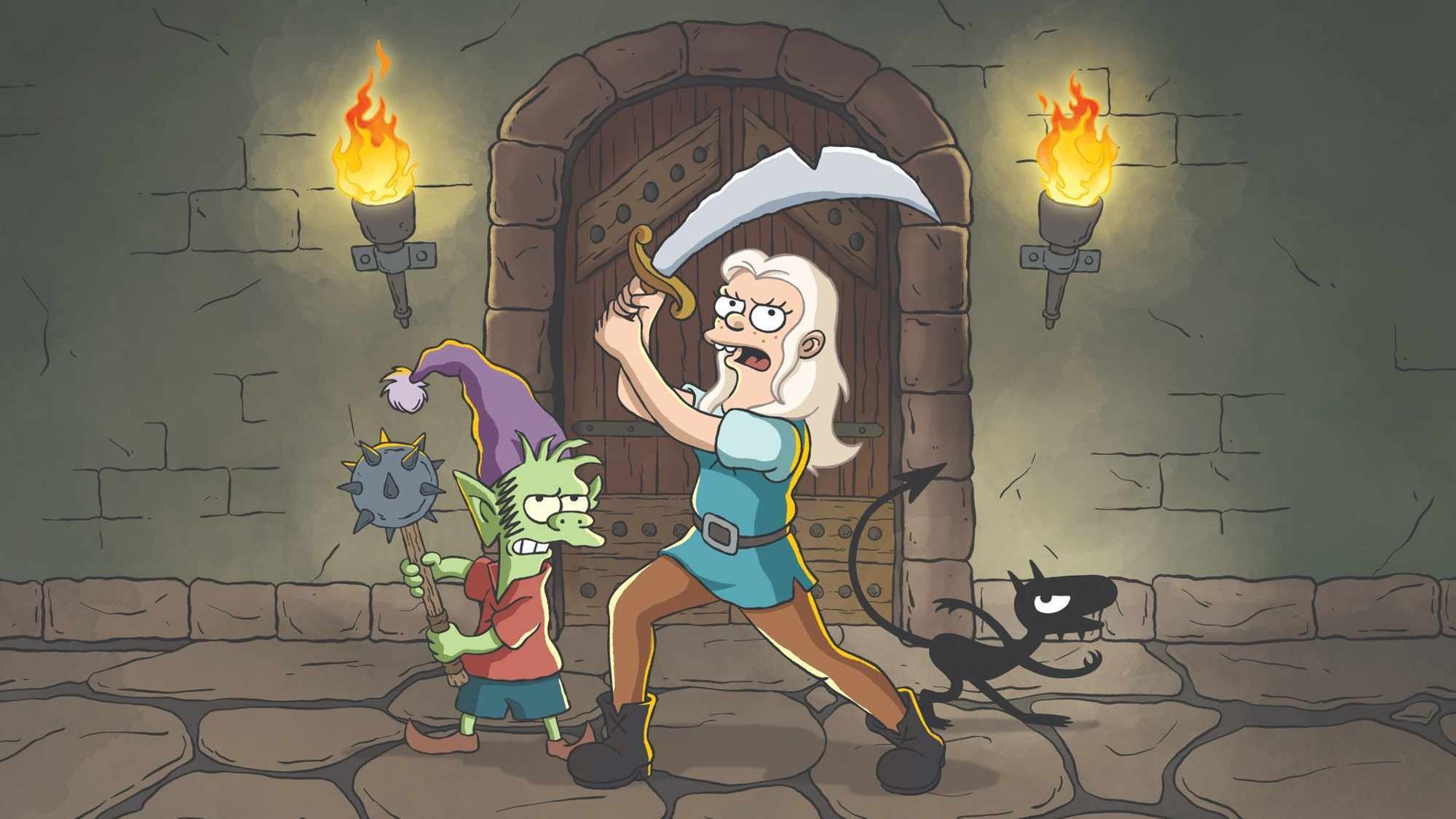 Disenchantment, Episode guide, TV series, Streaming, 2000x1130 HD Desktop