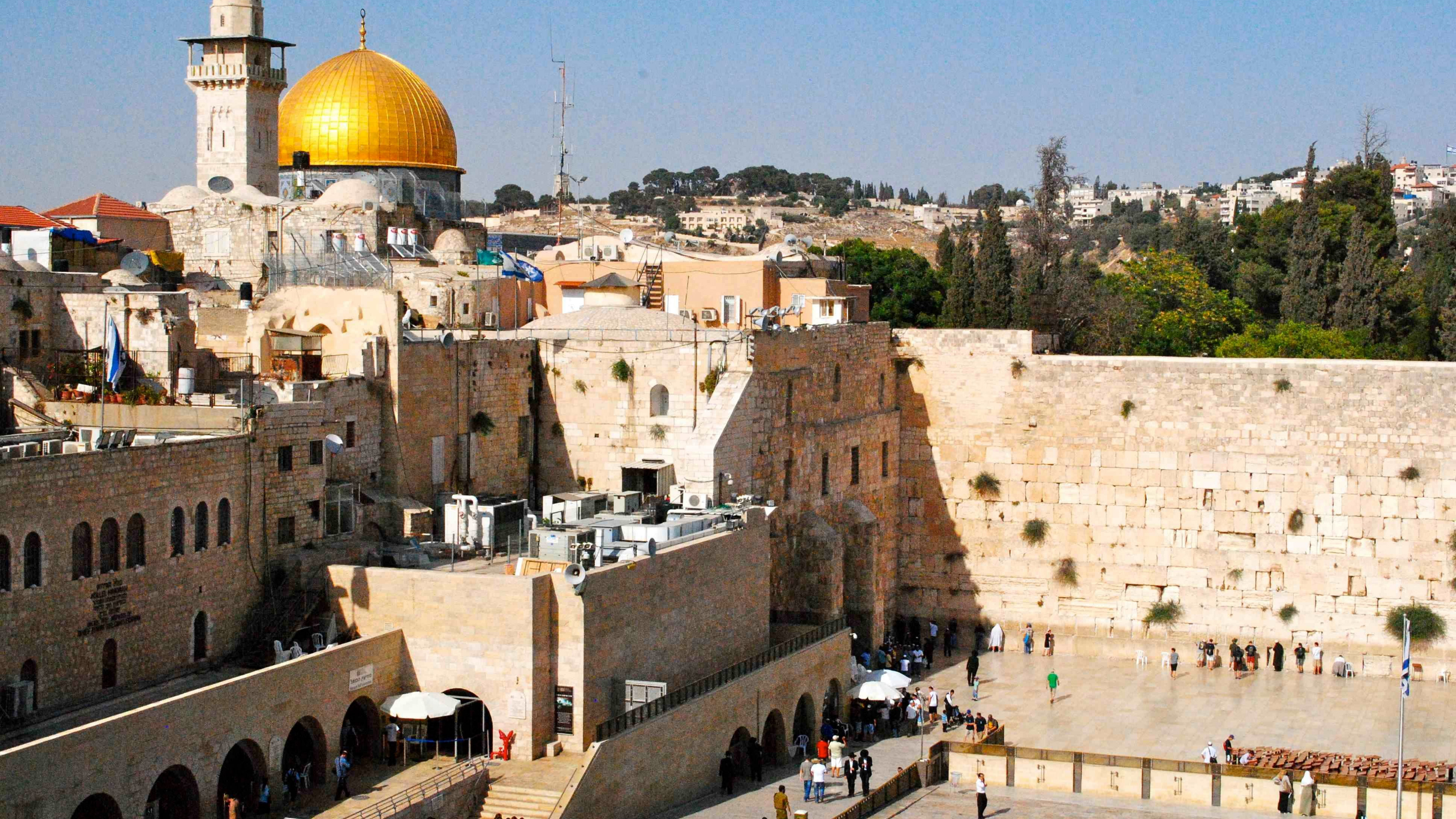 Wailing Wall, Jerusalem Wallpaper, 3840x2160 4K Desktop