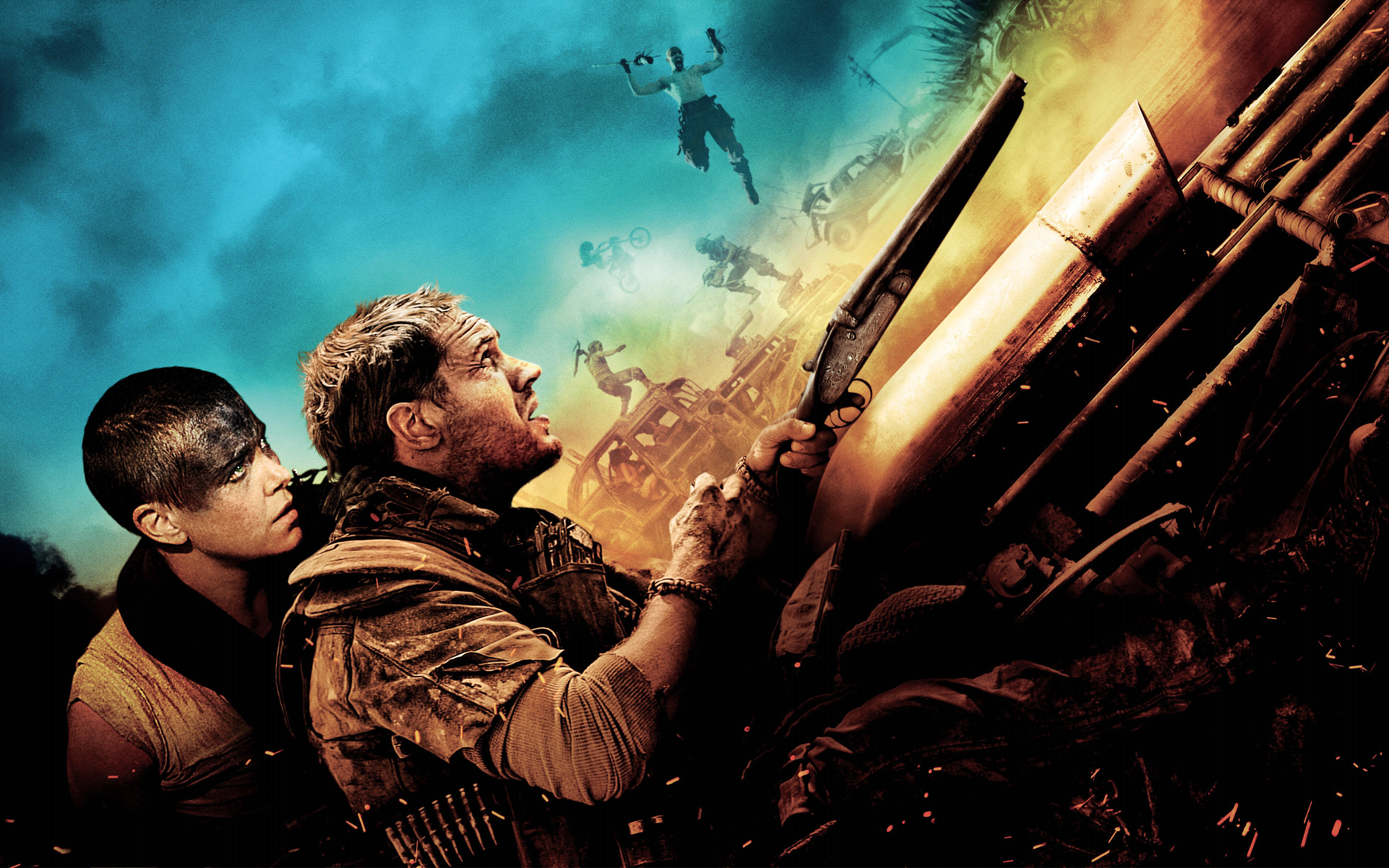 Charlize Theron, Mad Max Fury Road, Tom Hardy, Wallpaper, 2880x1800 HD Desktop