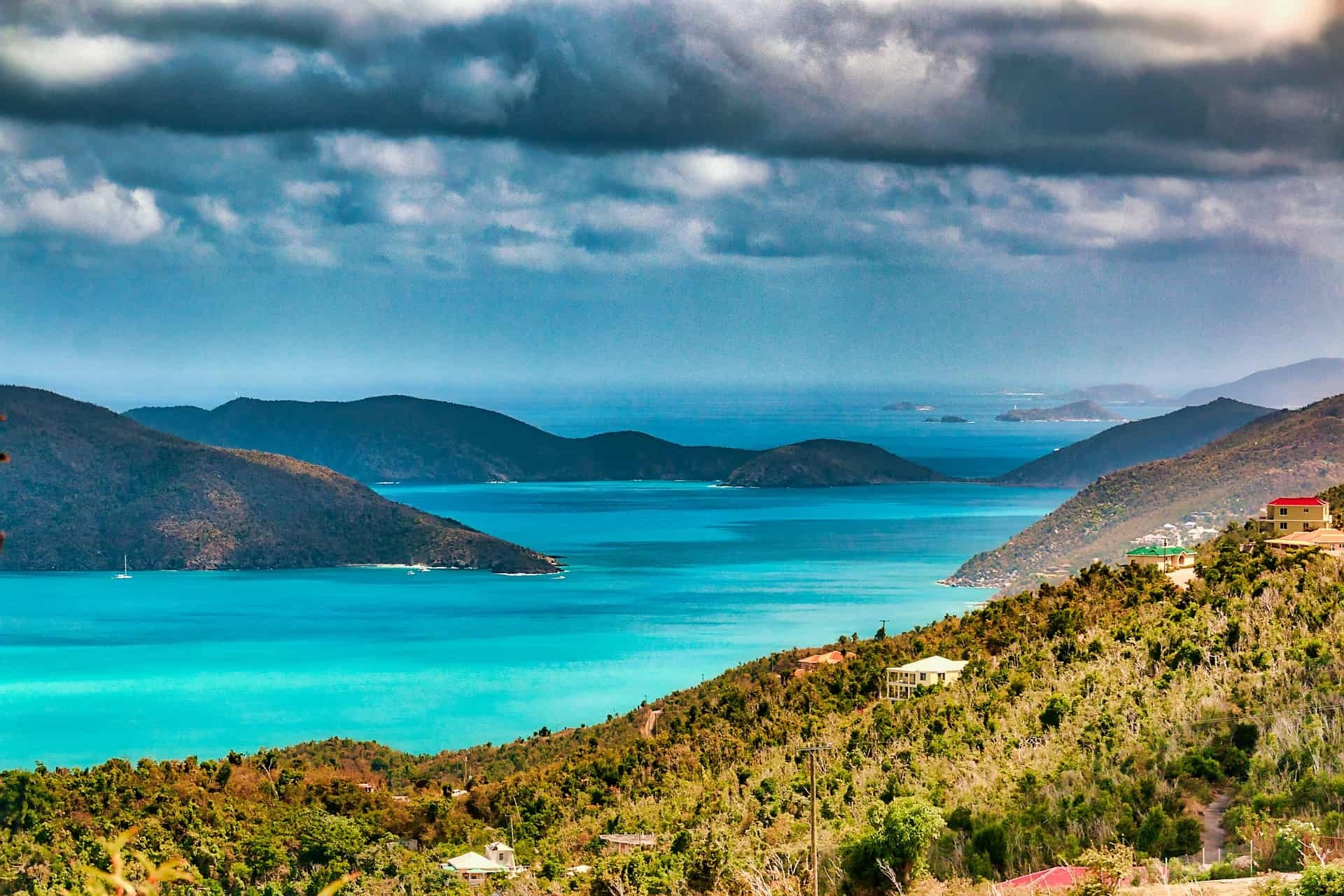 Road Town, Tortola, British Virgin Islands, Port, 1920x1280 HD Desktop