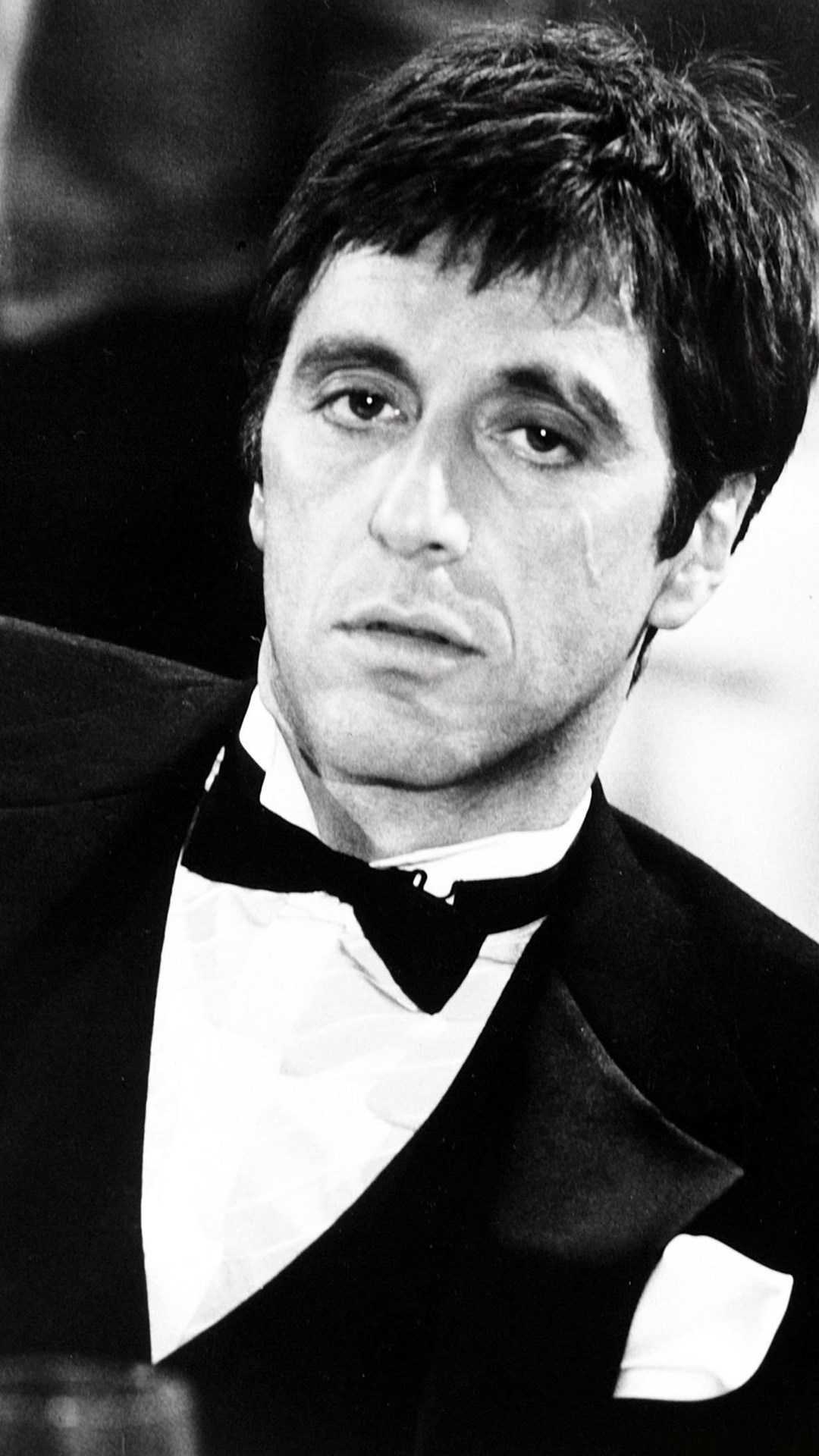 Monochrome, Scarface Wallpaper, 1080x1920 Full HD Phone