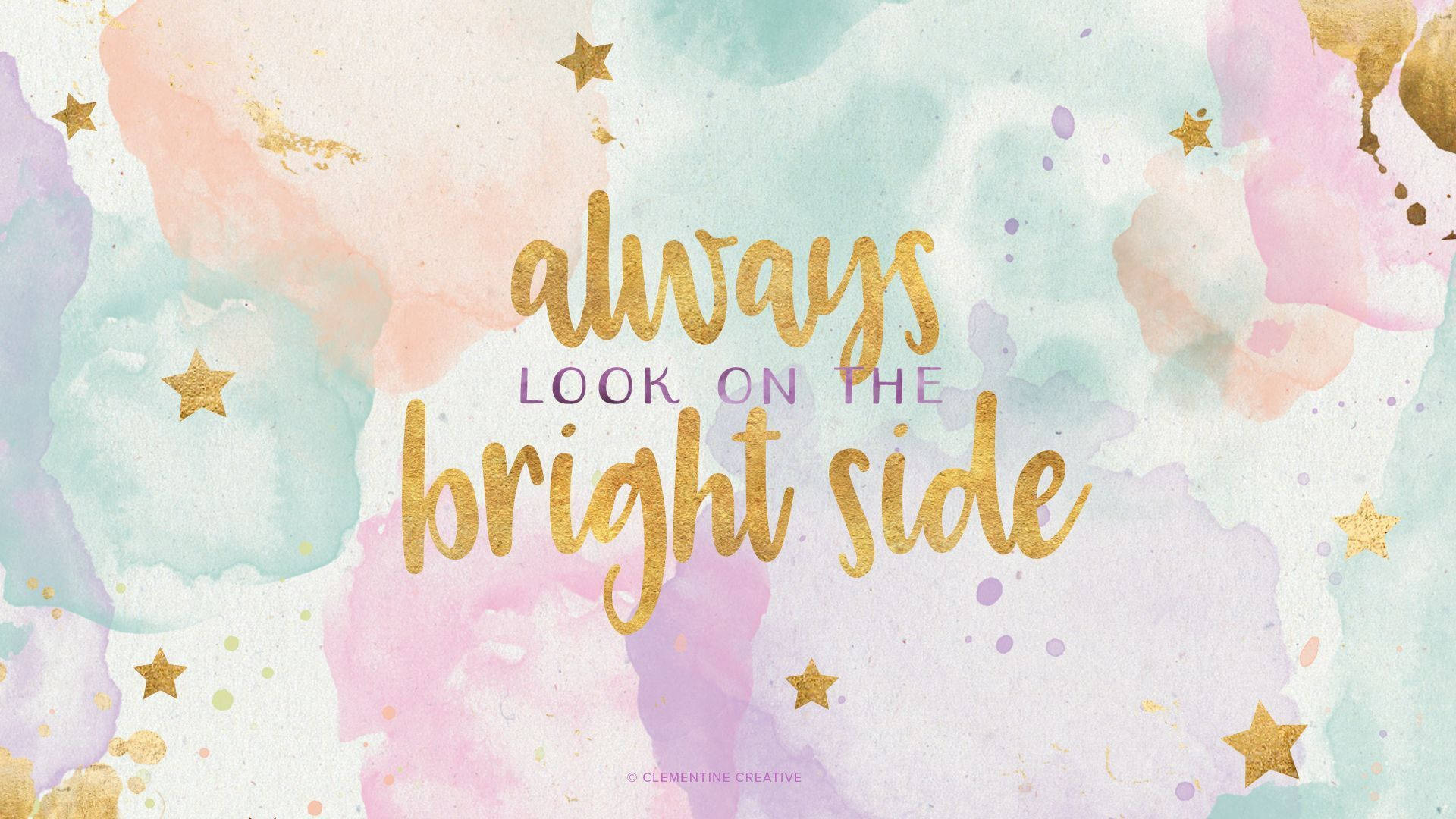 Bright Side, Quote, Motivational, Aesthetic, Positive, 1920x1080 Full HD Desktop