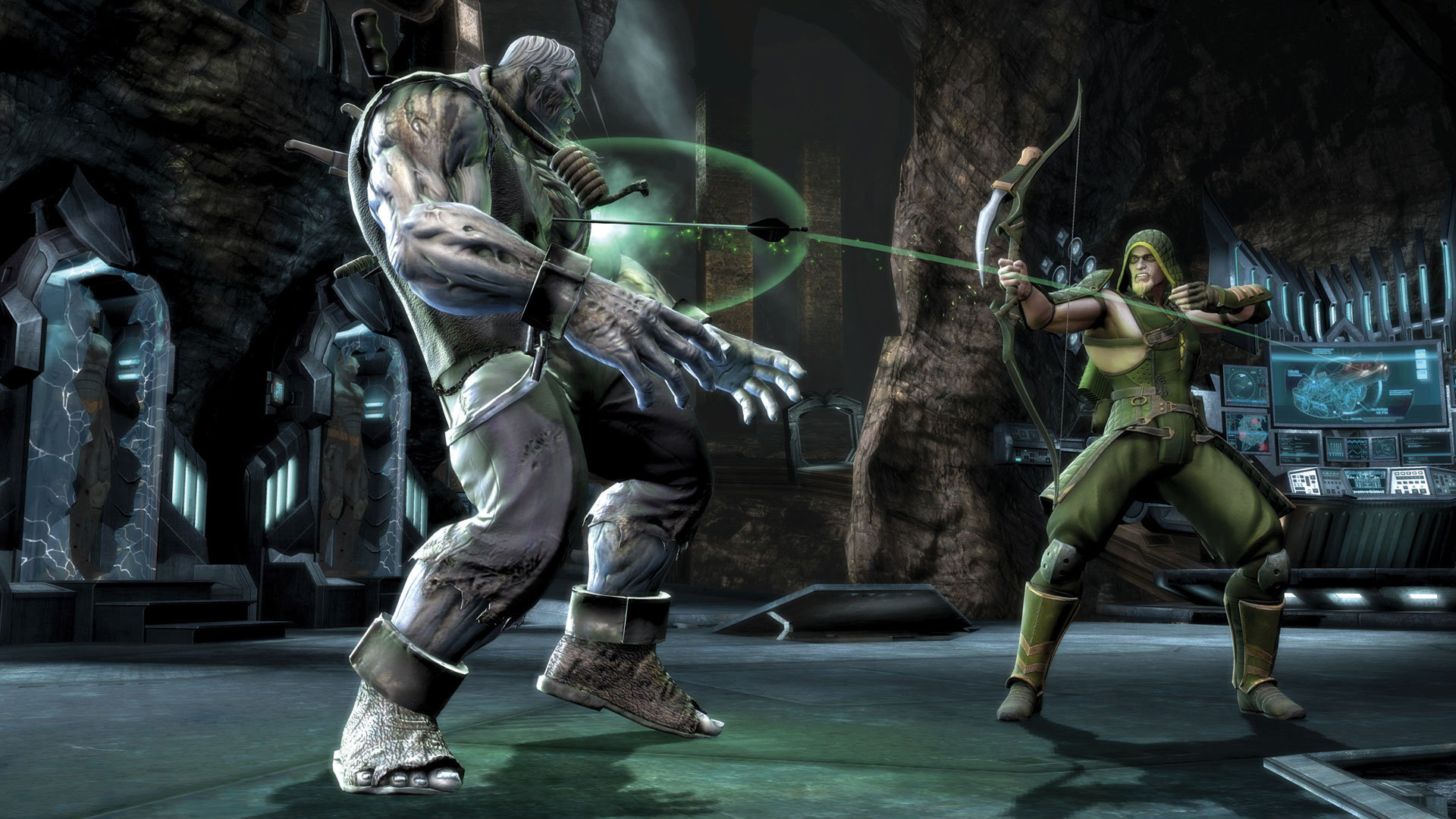 Cyrus Gold vs Green Arrow, Injustice: Gods Among Us Wallpaper, 1920x1080 Full HD Desktop