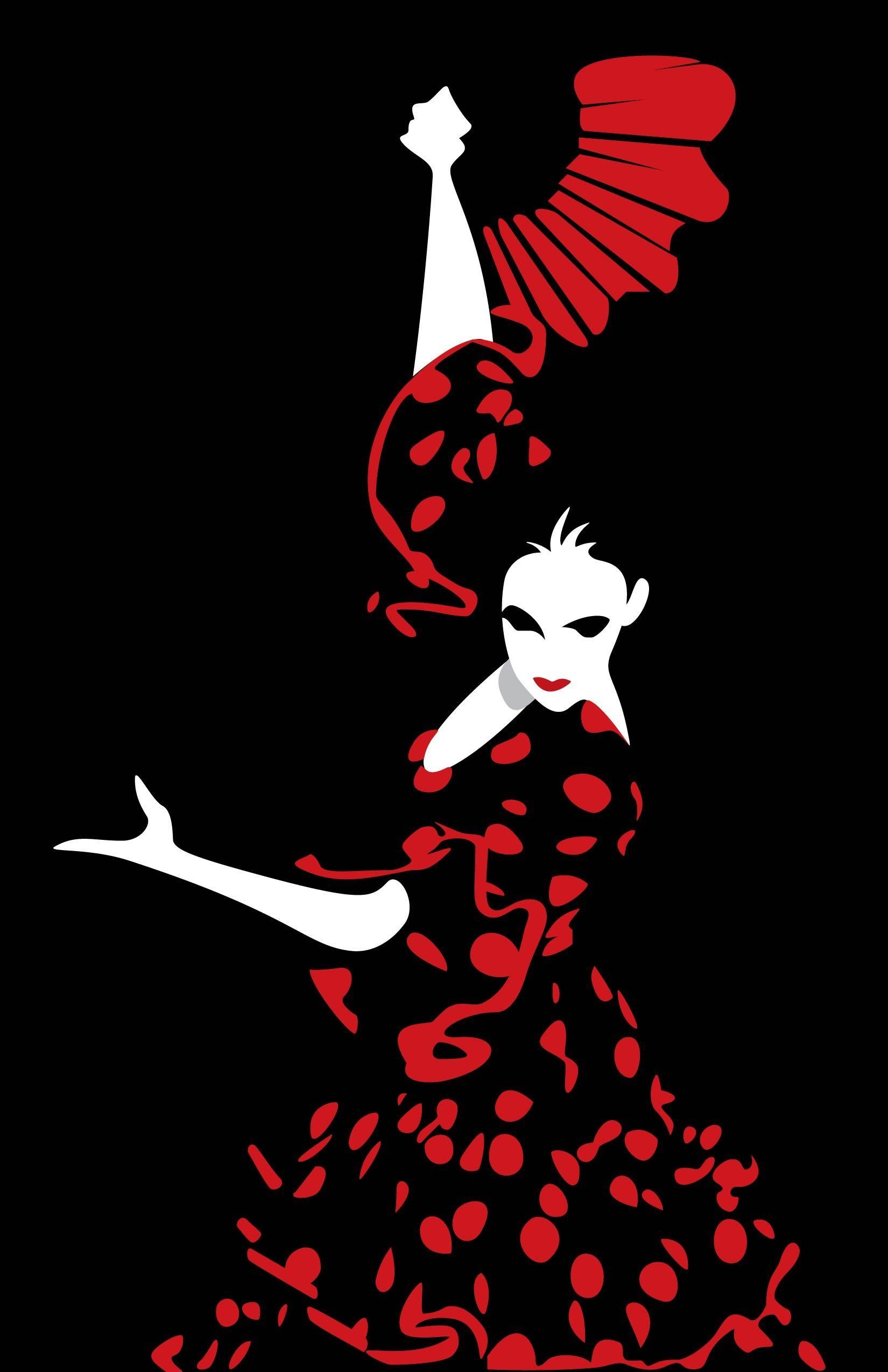 Artwork, Flamenco Wallpaper, 1650x2550 HD Phone