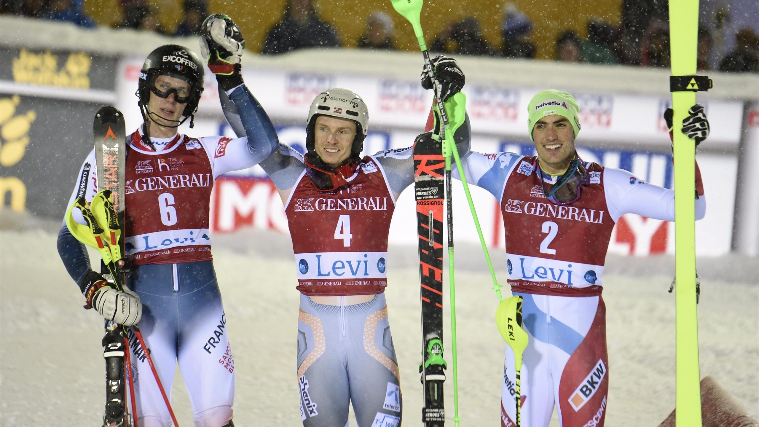 Clement Noel and Daniel Yule, Henrik Kristoffersen Wallpaper, 2560x1440 HD Desktop
