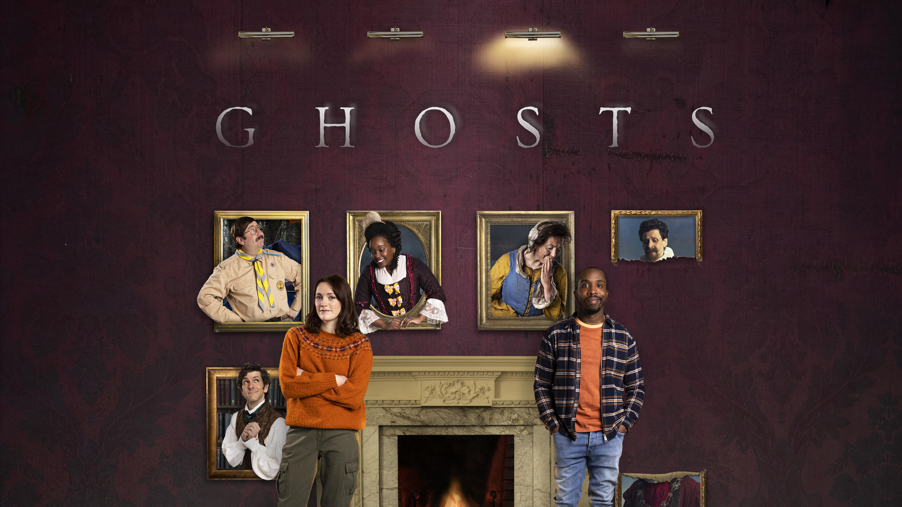 Se Ghosts online hr - Streama gratis p TV4 Play 3840x2160