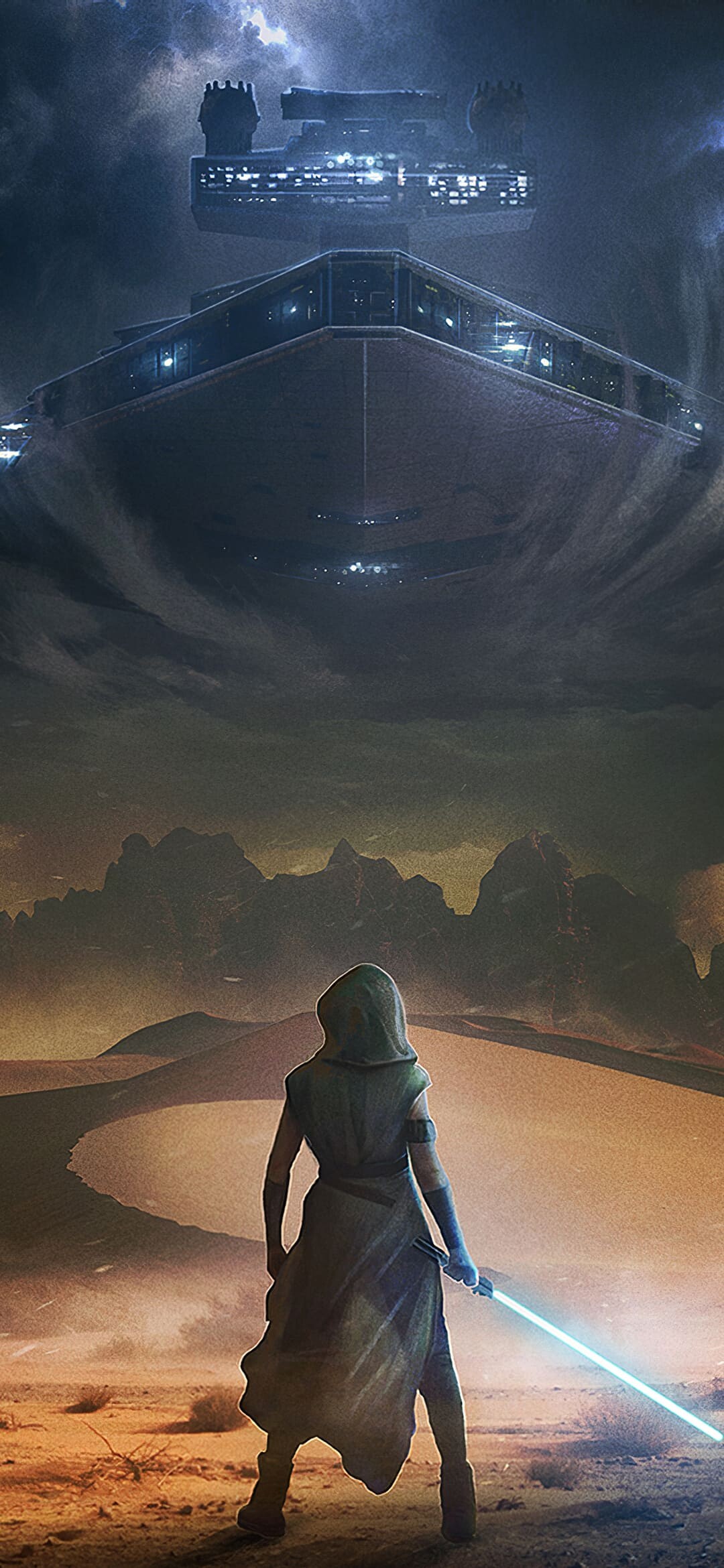 Star Wars, High-quality wallpapers, Star Wars fan art, Downloadable images, 1080x2340 HD Phone