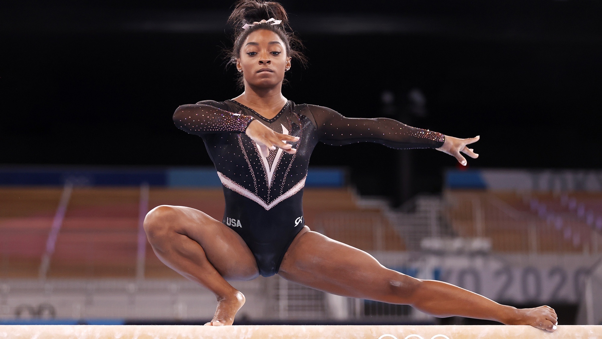 Gymnastics, Women's, Beam, Final, 2000x1130 HD Desktop