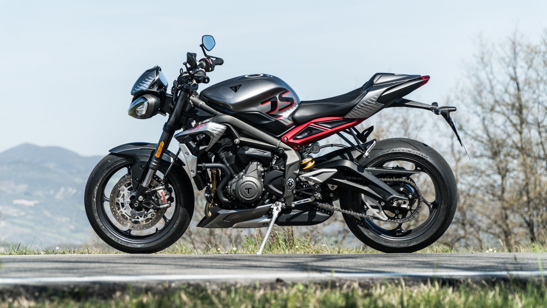 Triumph Street Triple RS, Track-tested capabilities, Thrilling road experience, Impressive video showcase, 1920x1080 Full HD Desktop