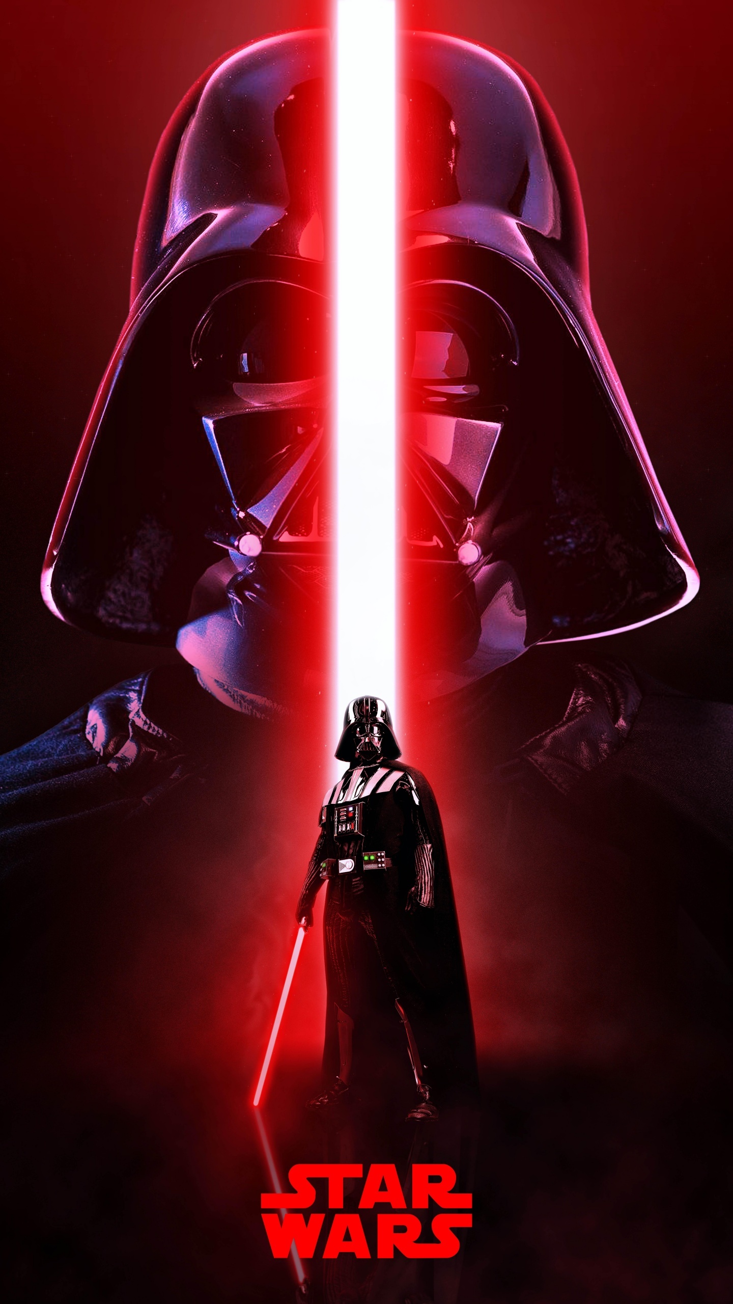 Sith, Star Wars, Darth Vader, Lightsaber, 1440x2560 HD Phone