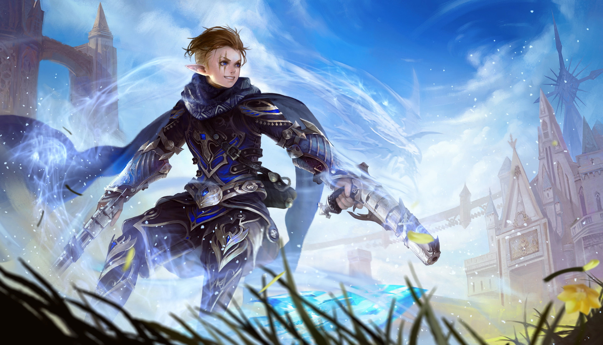 Lineage 2, Aden, Official site, 1920x1100 HD Desktop
