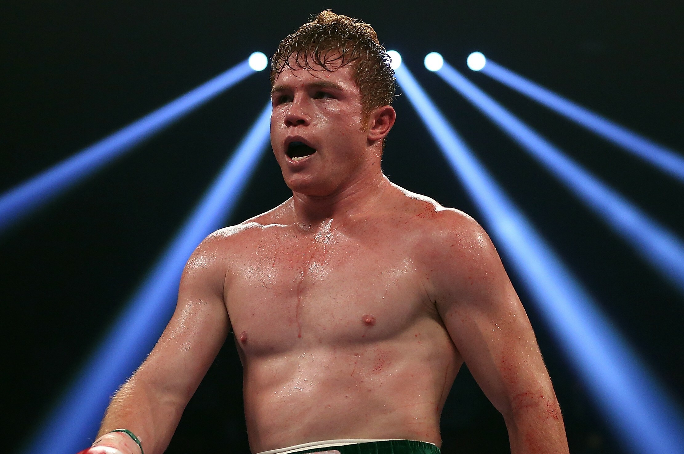 Saul Alvarez, Boxing superstar, Knockout power, Undisputed champion, 2230x1480 HD Desktop