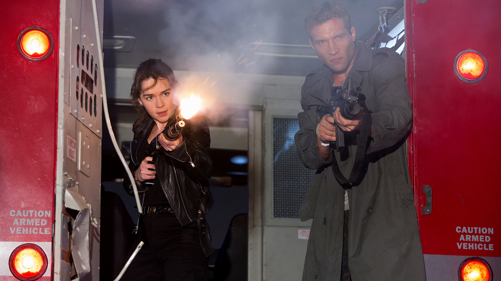 Terminator Genisys, Emilia Clarke, Jai Courtney, Terminator Genisys wallpaper, 1920x1080 Full HD Desktop