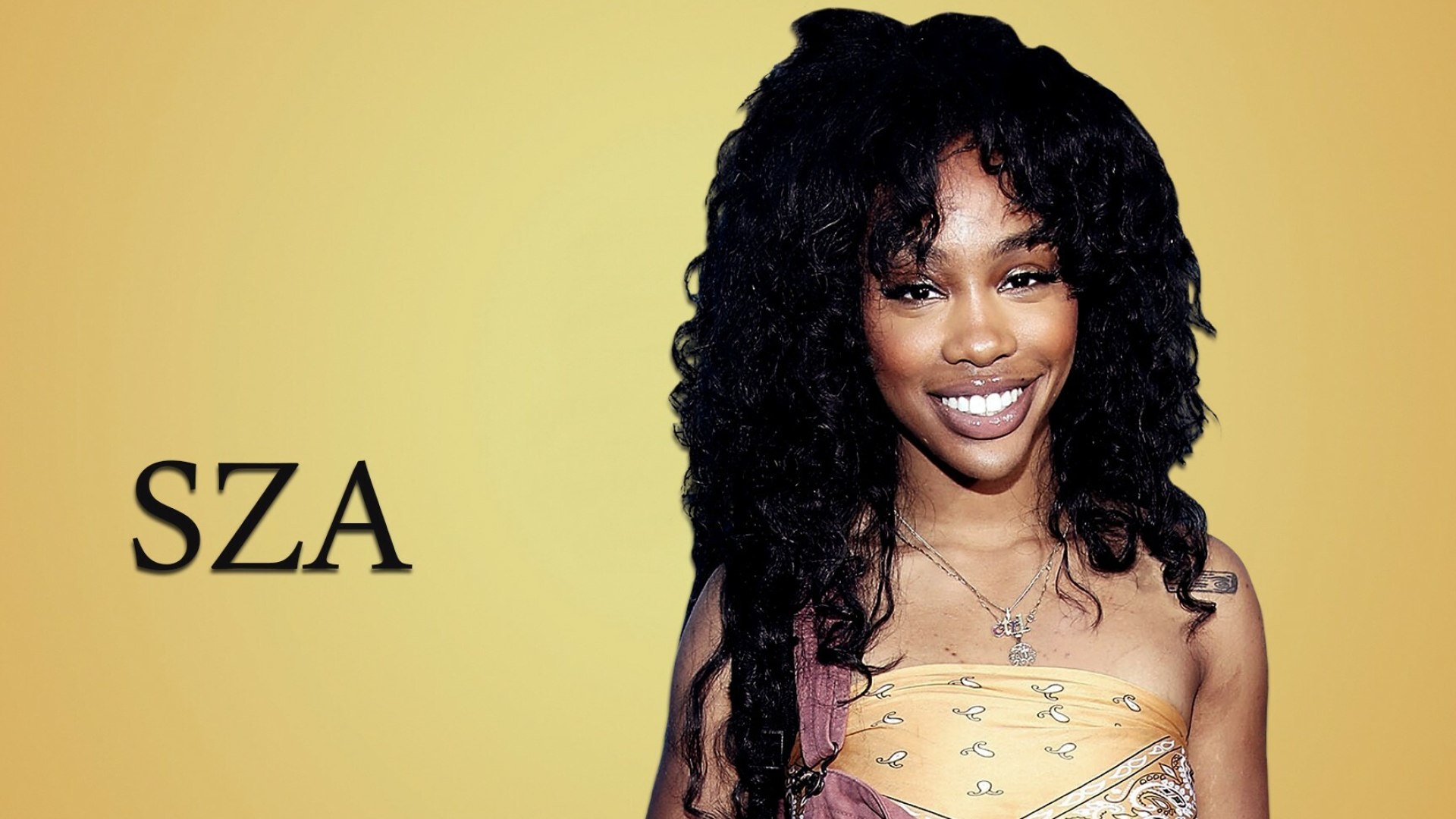 SZA, HD background wallpaper, Stunning visuals, Soothing vibes, 1920x1080 Full HD Desktop