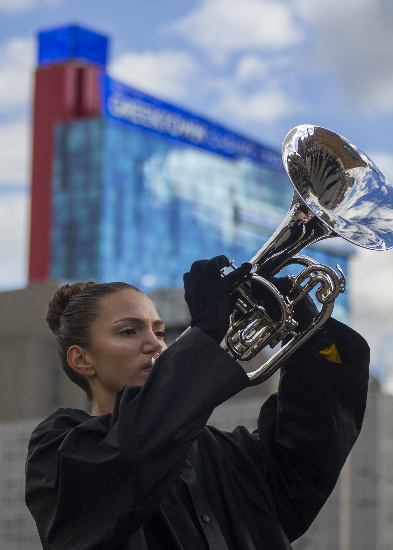 Memorable mellophone moments, Musical highlights, Band memories, Melodic nostalgia, 1500x2100 HD Phone