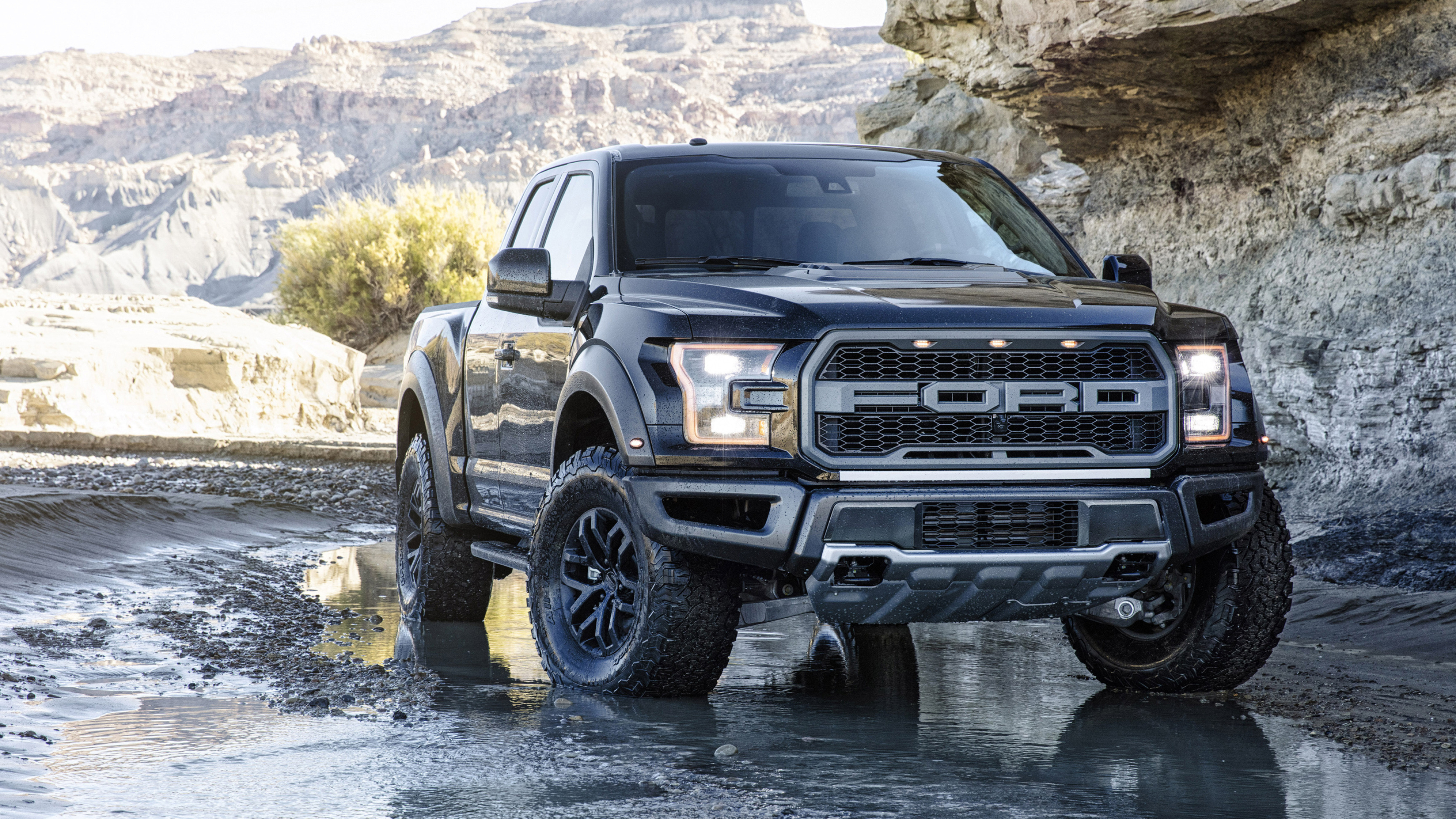 Ford F-150, Cars desktop wallpapers, Ultra HD, Powerful, 3840x2160 4K Desktop