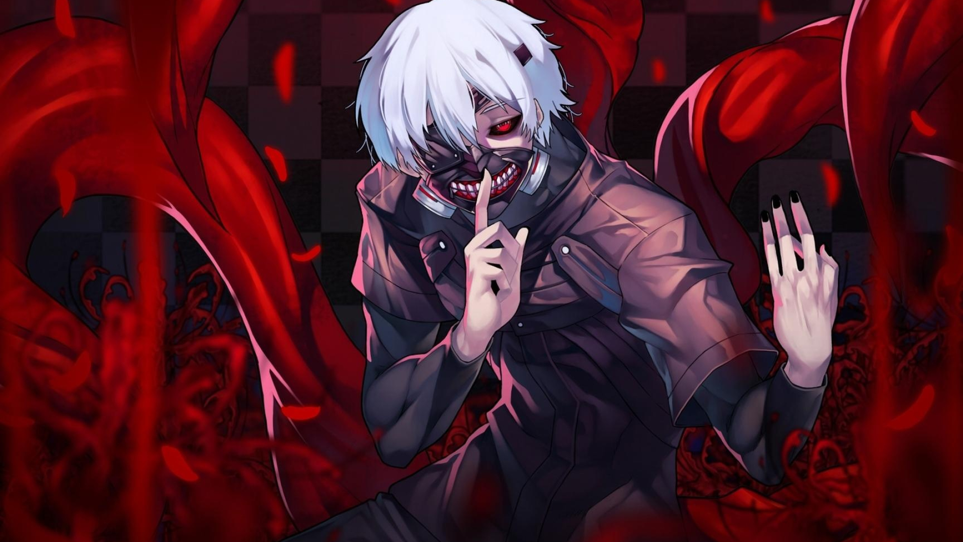 Tokyo Ghoul, Customizable desktop, Gamers' delight, Dark aesthetics, 1920x1080 Full HD Desktop