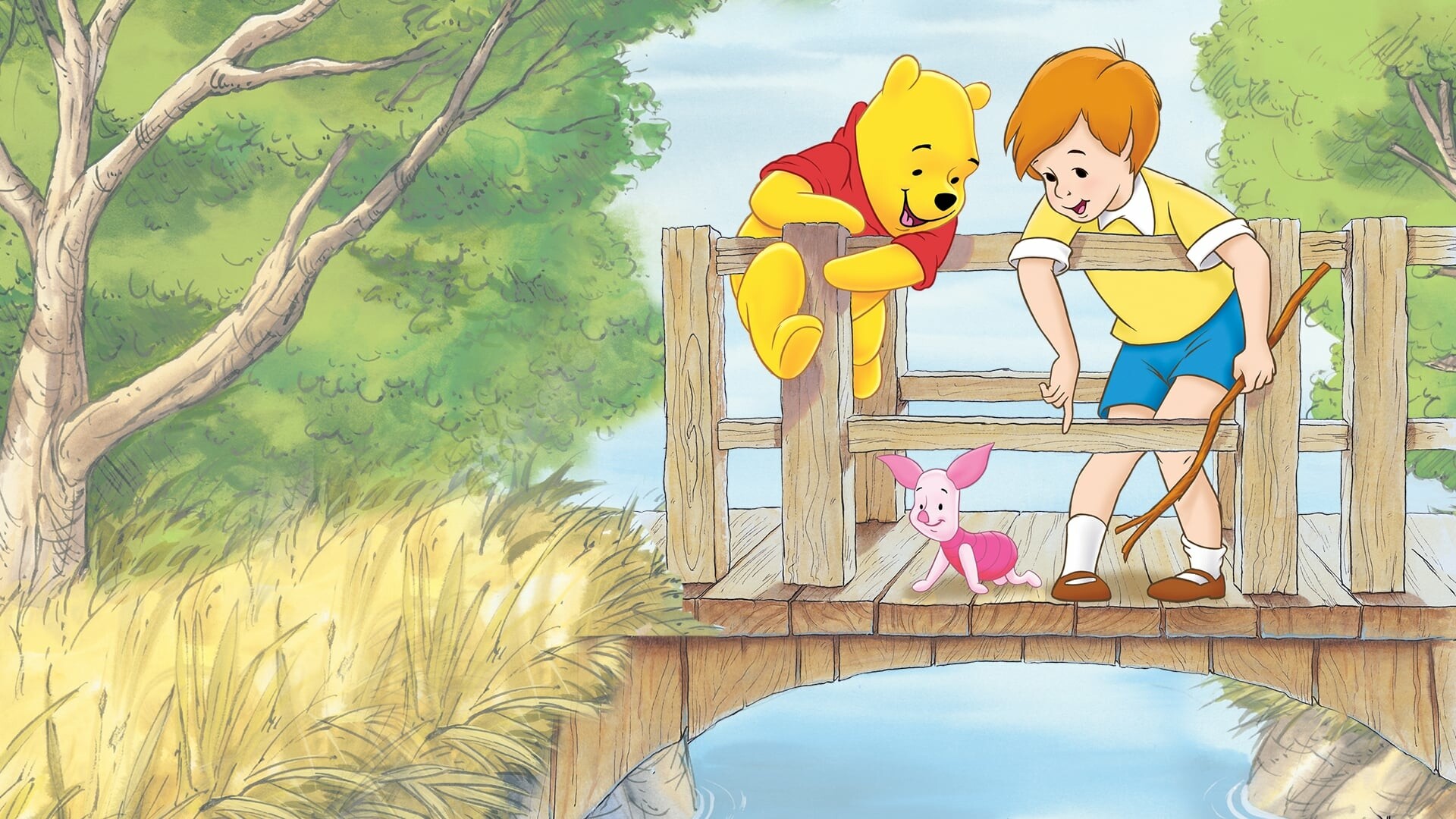 The Many Adventures of Winnie the Pooh, Classic animation, Heartwarming tales, Childhood memories, 1920x1080 Full HD Desktop