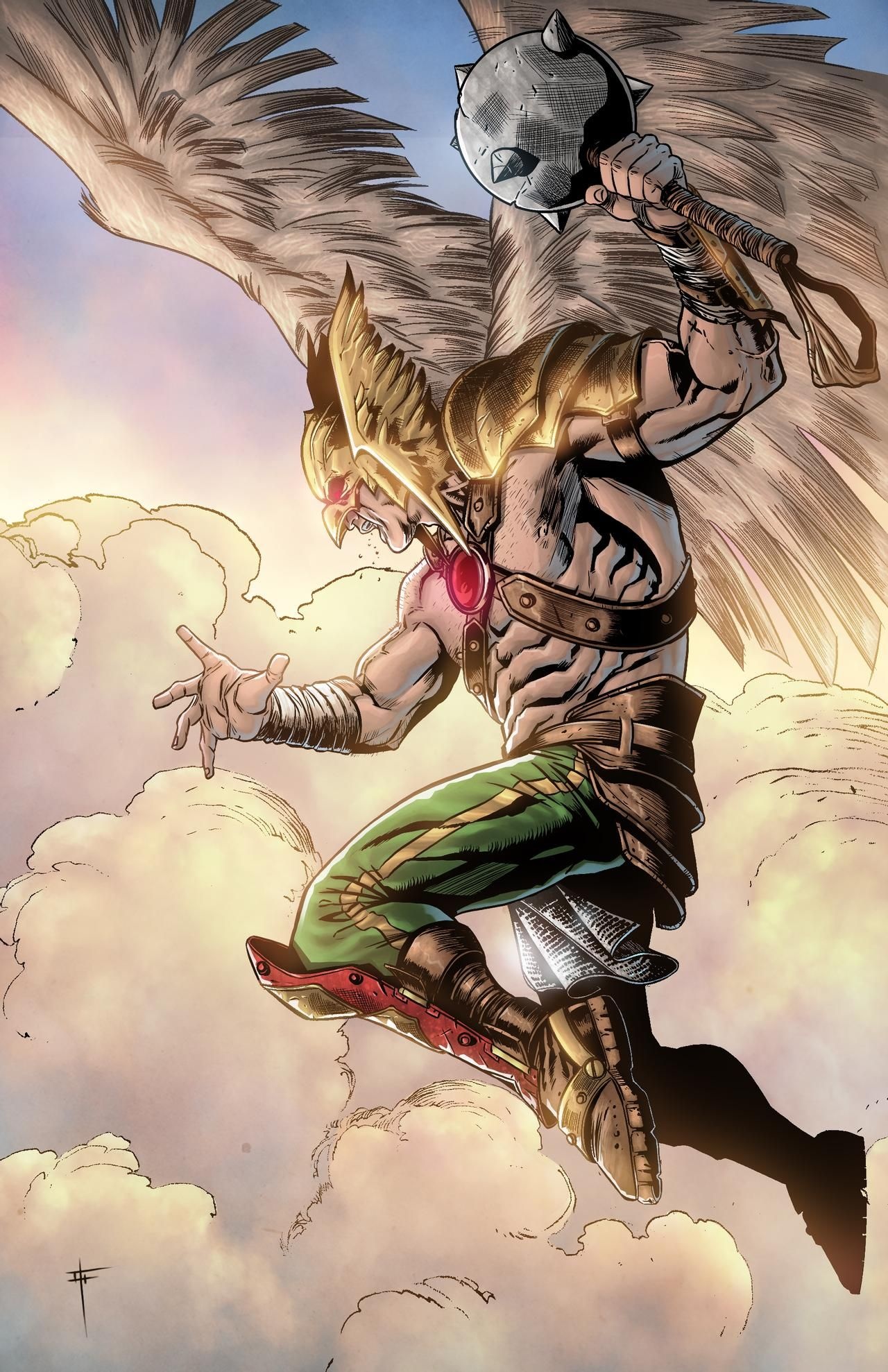 Mariano1990, Hawkman Wallpaper, 1280x1980 HD Phone