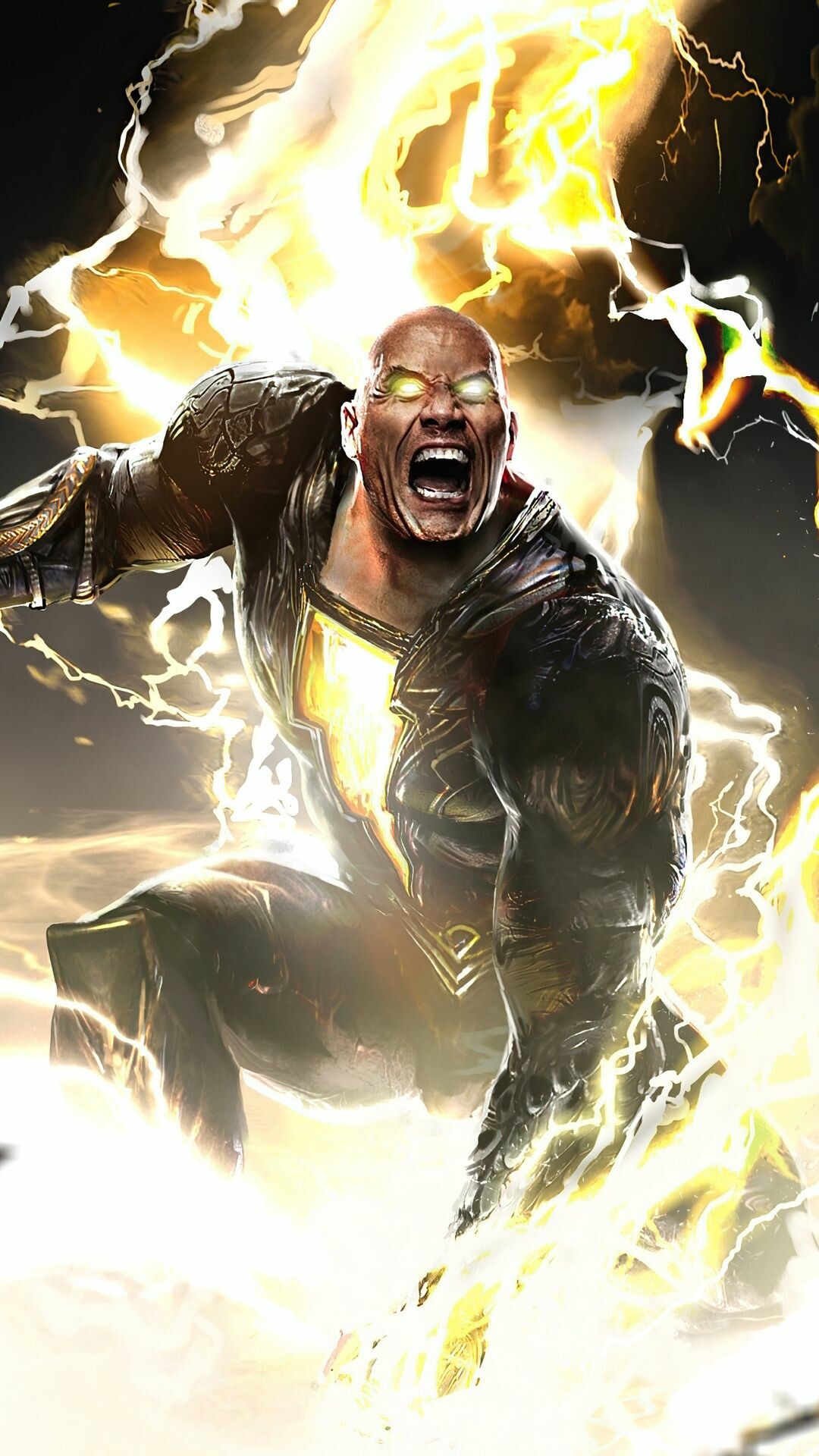 Black Adam, DC Wallpaper, 1080x1920 Full HD Phone