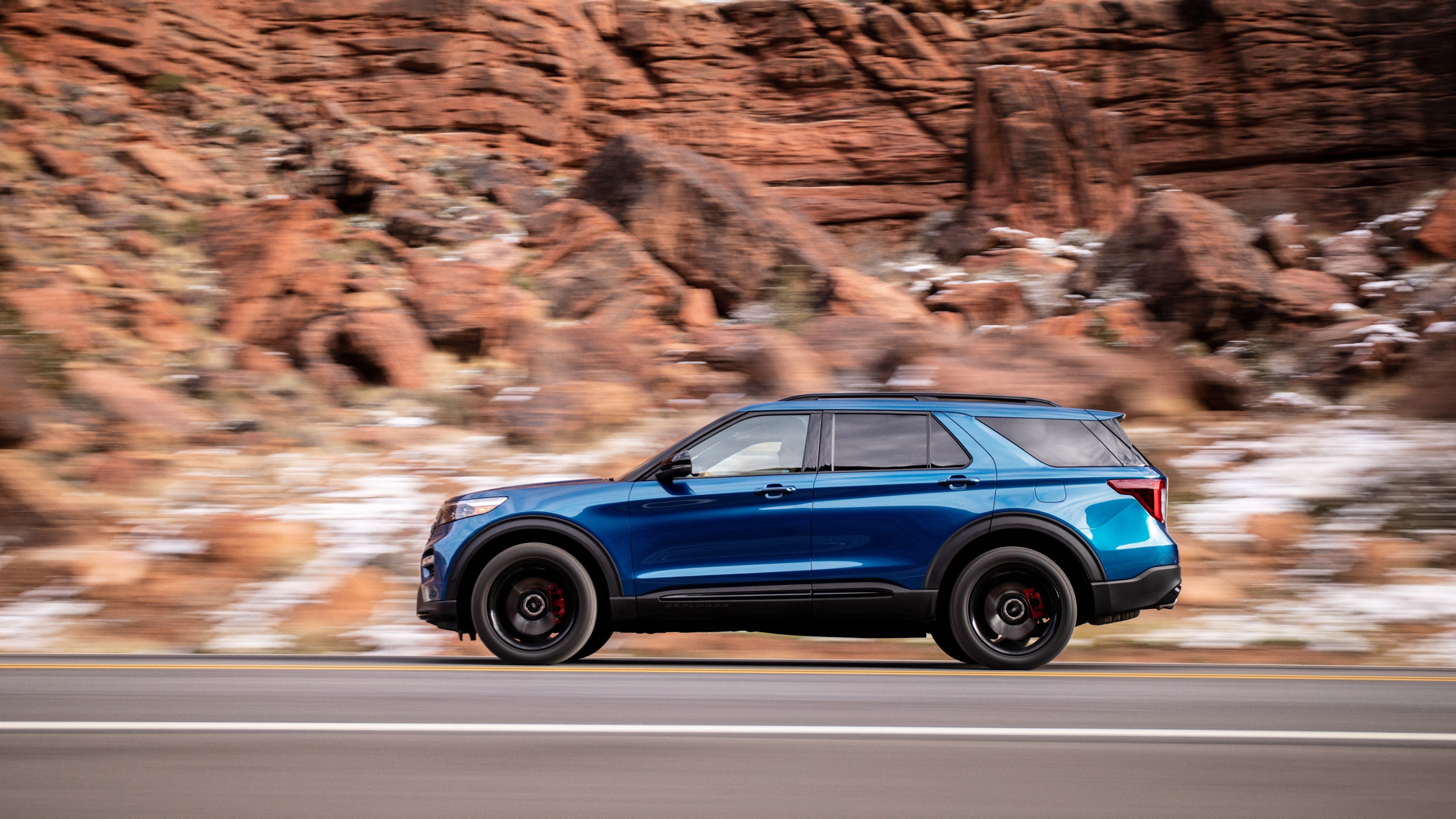 Ford Explorer, 2020 model, Detroit auto show, 4k resolution, 3840x2160 4K Desktop