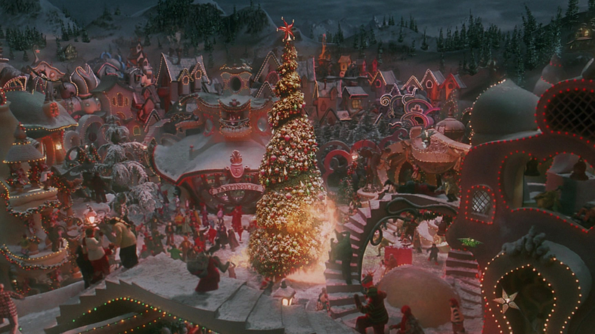 Grinch Stole Christmas, Screencap, Fancaps, 2000, 1920x1080 Full HD Desktop