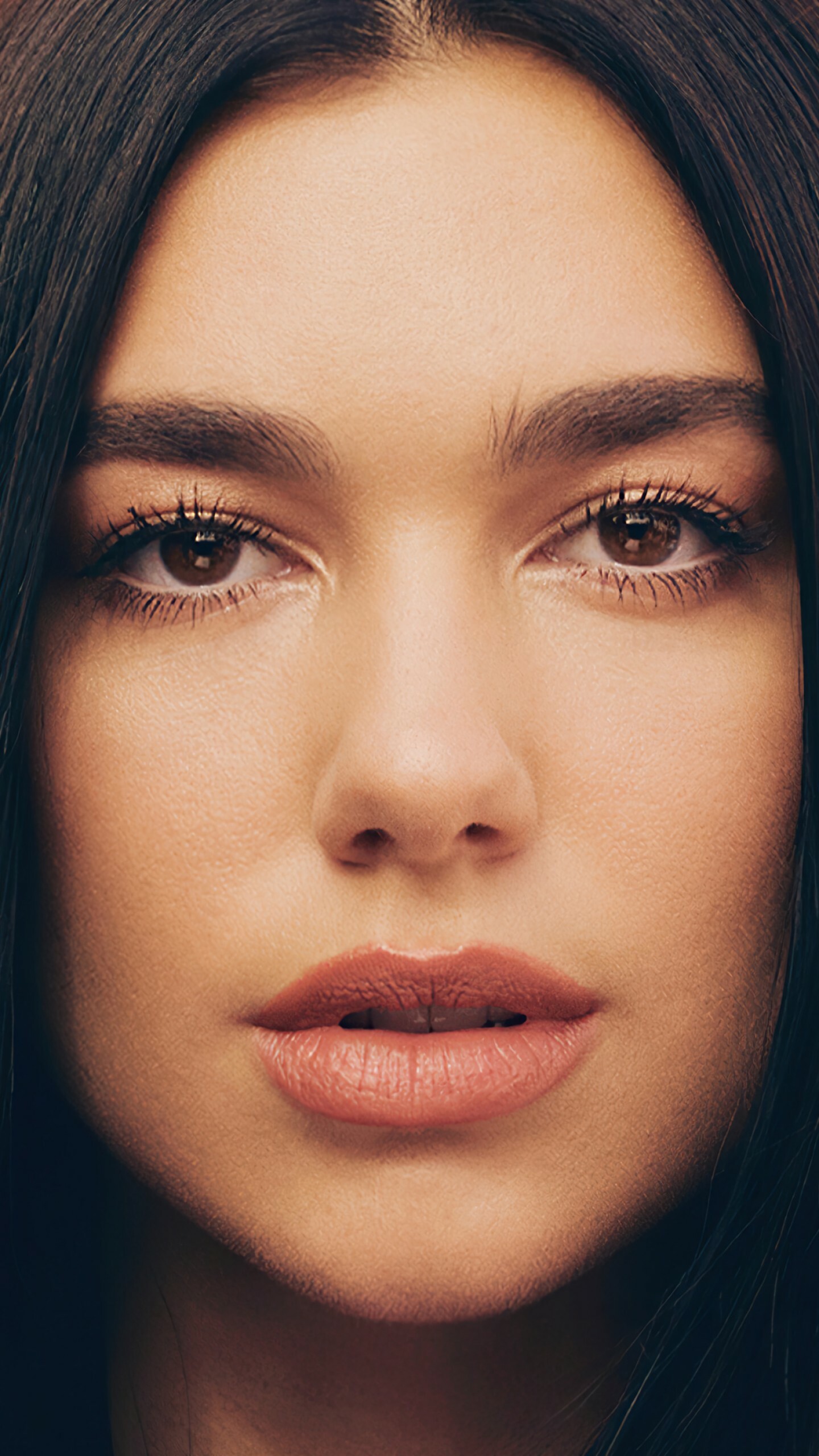 Dua Lipa singer, Brunette celebrity, 4K image, 1440x2560 HD Phone