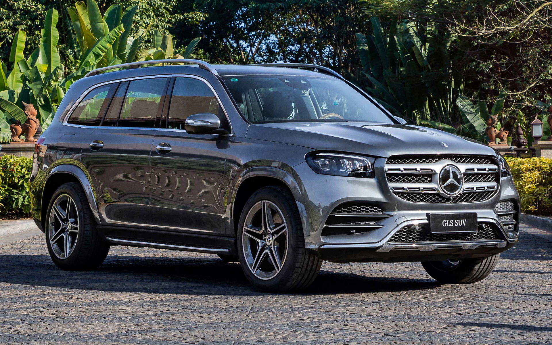 Mercedes-Benz GLS, 2020, AMG styling, Luxury SUV, 1920x1200 HD Desktop