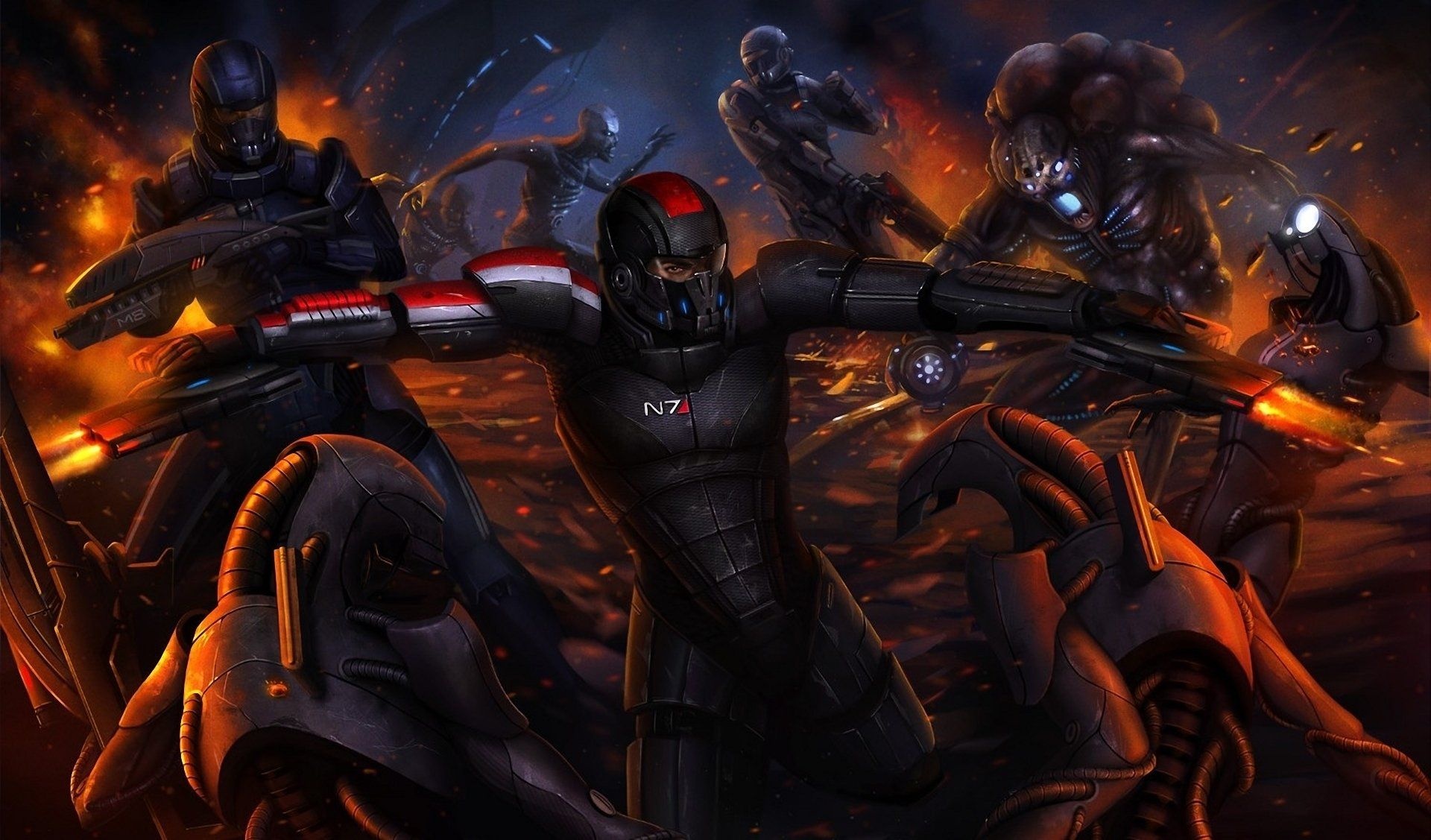 Mass Effect 3 wallpaper, Mass Effect ships, 1920x1130 HD Desktop