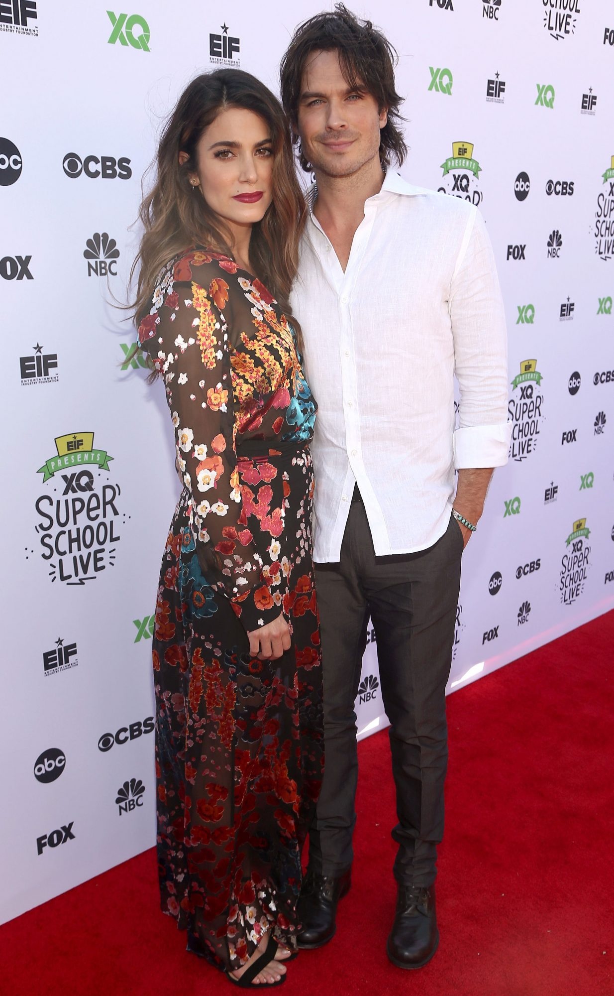 Ian Somerhalder, Nikki Reed, First red carpet appearance, New parent joy, 1240x2000 HD Phone