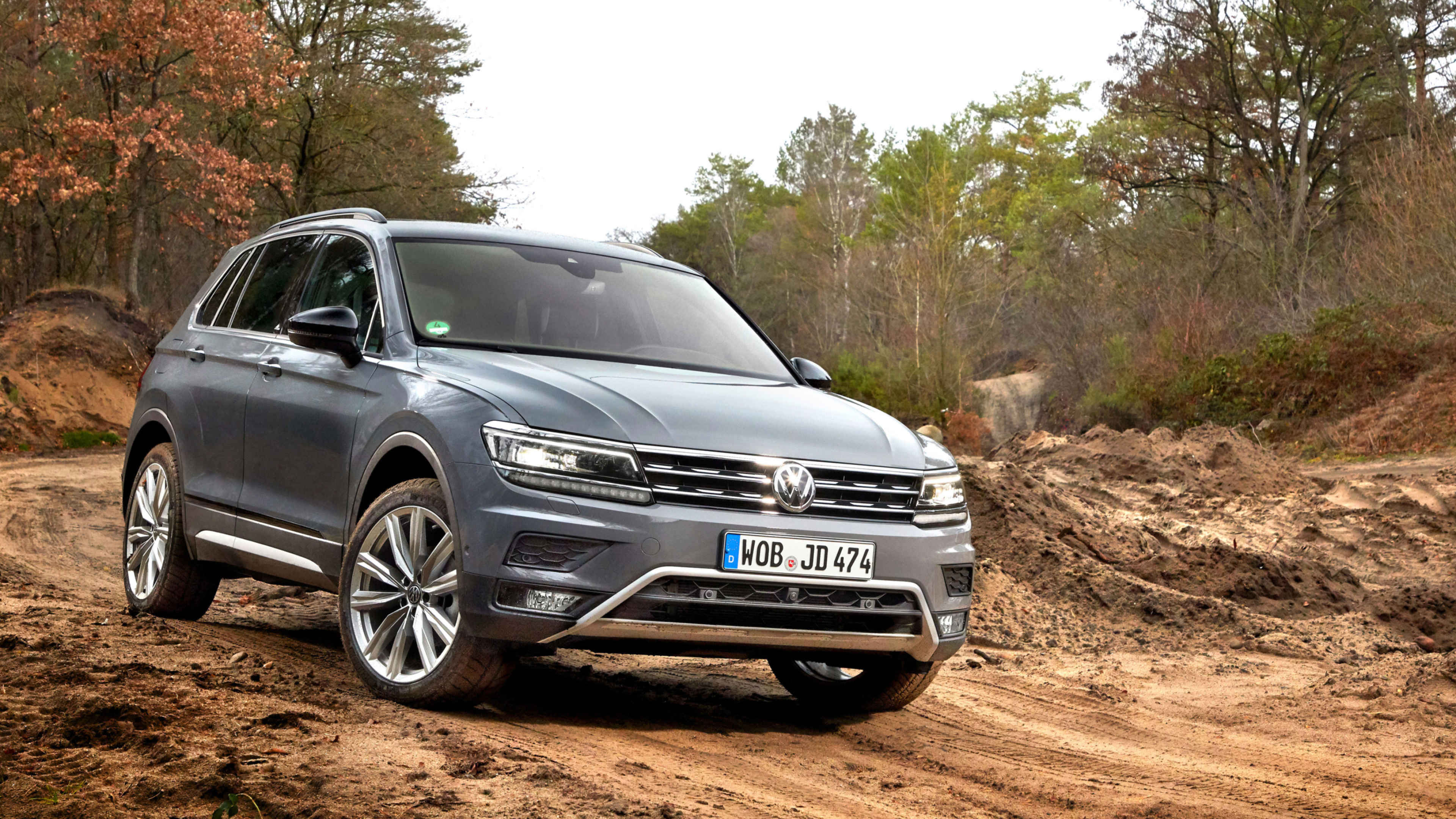 Volkswagen Tiguan, Offroad, 2019, Cars, 3840x2160 4K Desktop