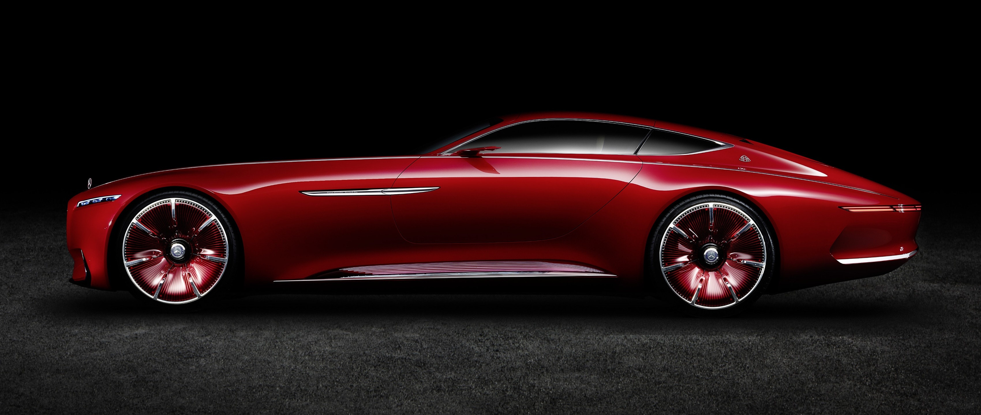 Vision Mercedes Maybach 6, Luxury car concept, 3400x1440 Dual Screen Desktop