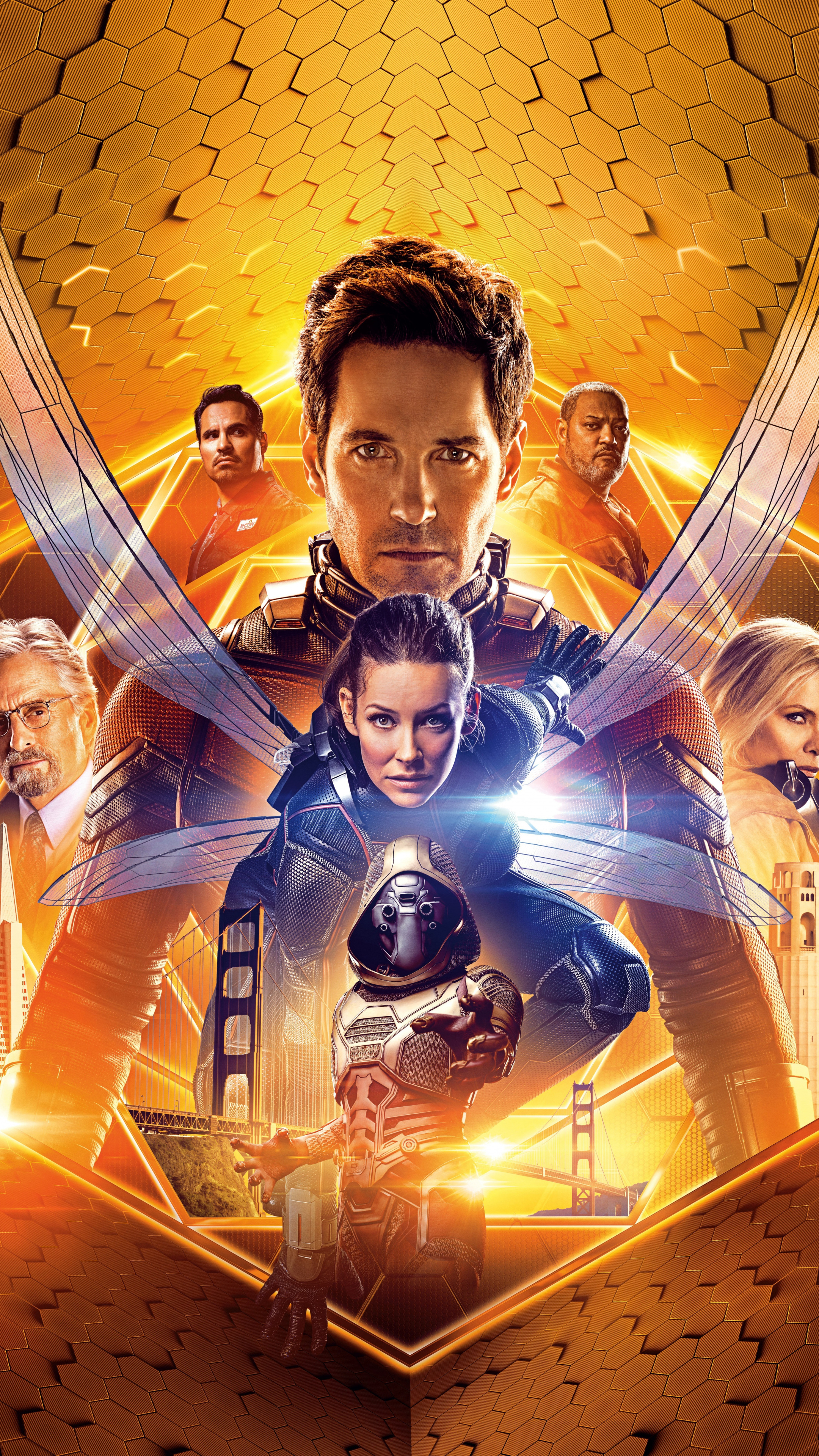 Ant-Man and The Wasp, Movie Poster Wallpaper, 2160x3840 4K Phone