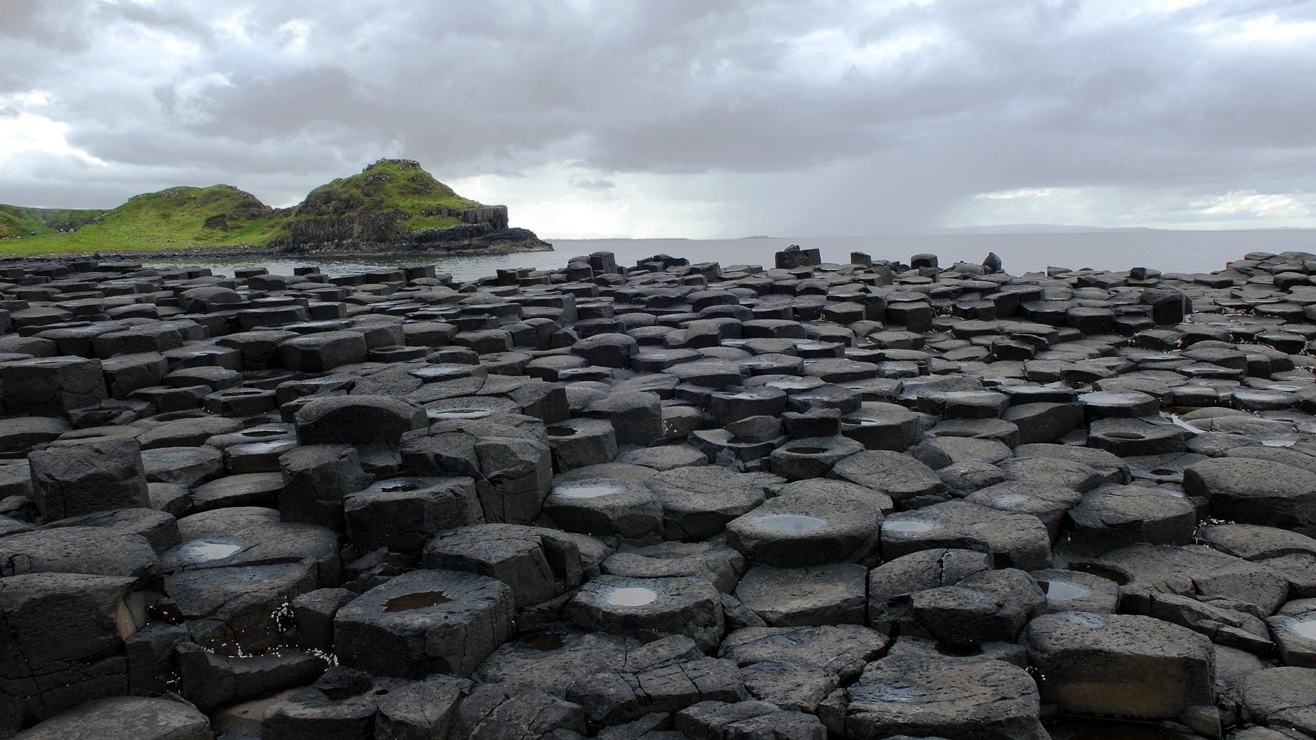Giants Causeway, Ireland Coast, Herbert Bieser, HD Wallpaper, 1920x1080 Full HD Desktop