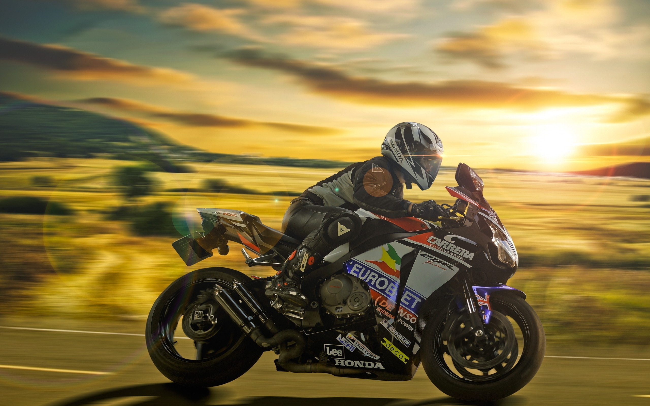 Honda CBR1000RR, Motorcycle Racing Wallpaper, 2560x1600 HD Desktop