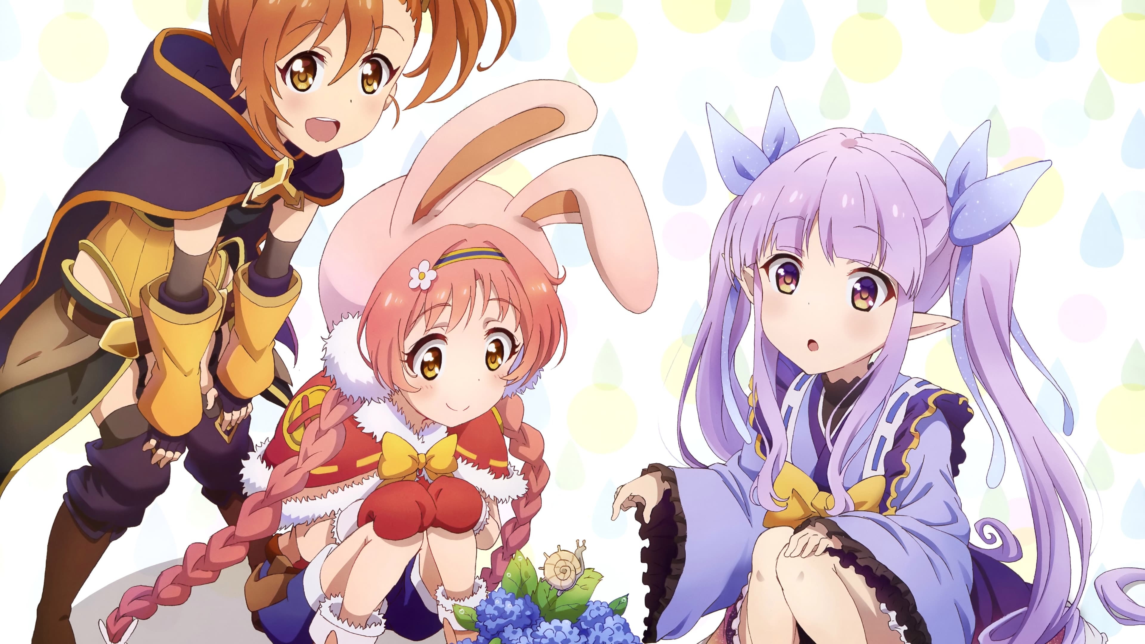 Princess Connect! Re: Dive, Anime characters, TV series, Movie database, 3840x2160 4K Desktop